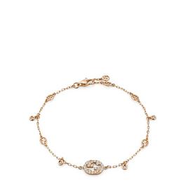 Gucci Interlocking Diamond Bracelet