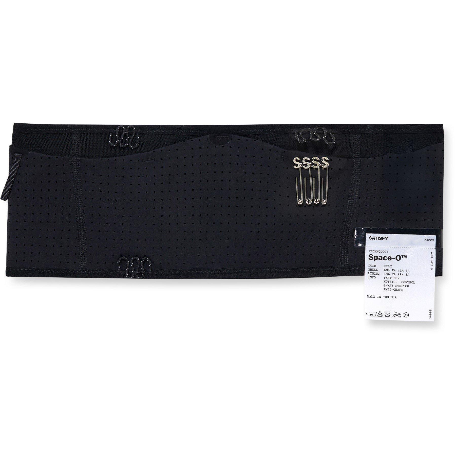 Black - Satisfy - Men's Bottle Running Belt - 1