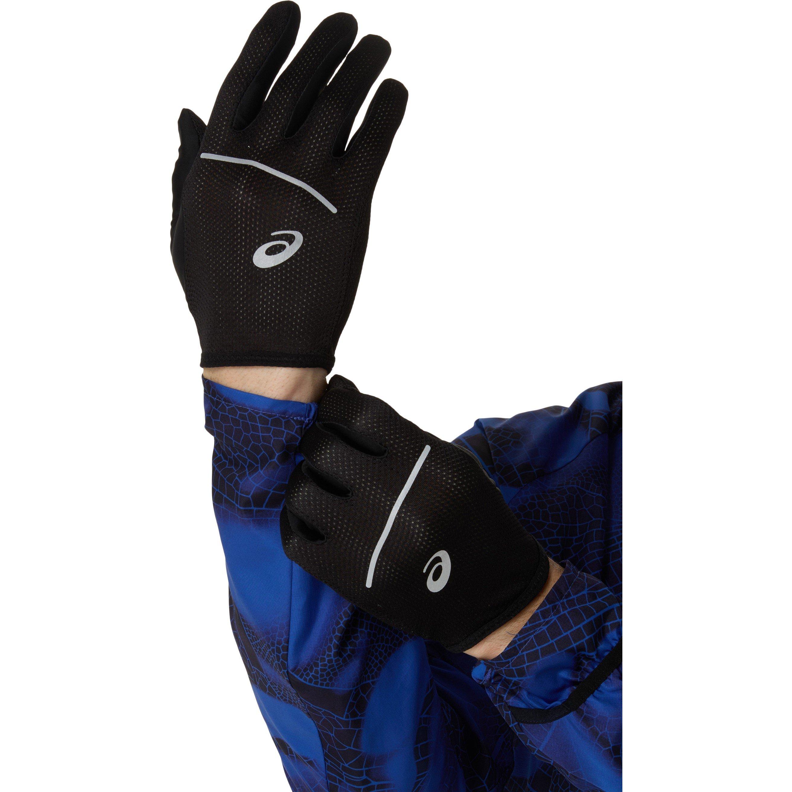 Noir - Asics - Performance Run Gloves Running Glove Mens - 3