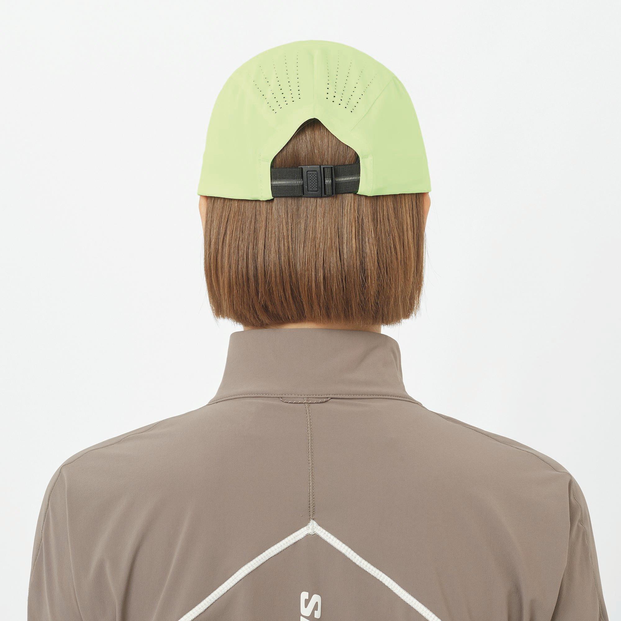 Lime - Salomon - Salomon Shakeout Running Cap Unisex - 3