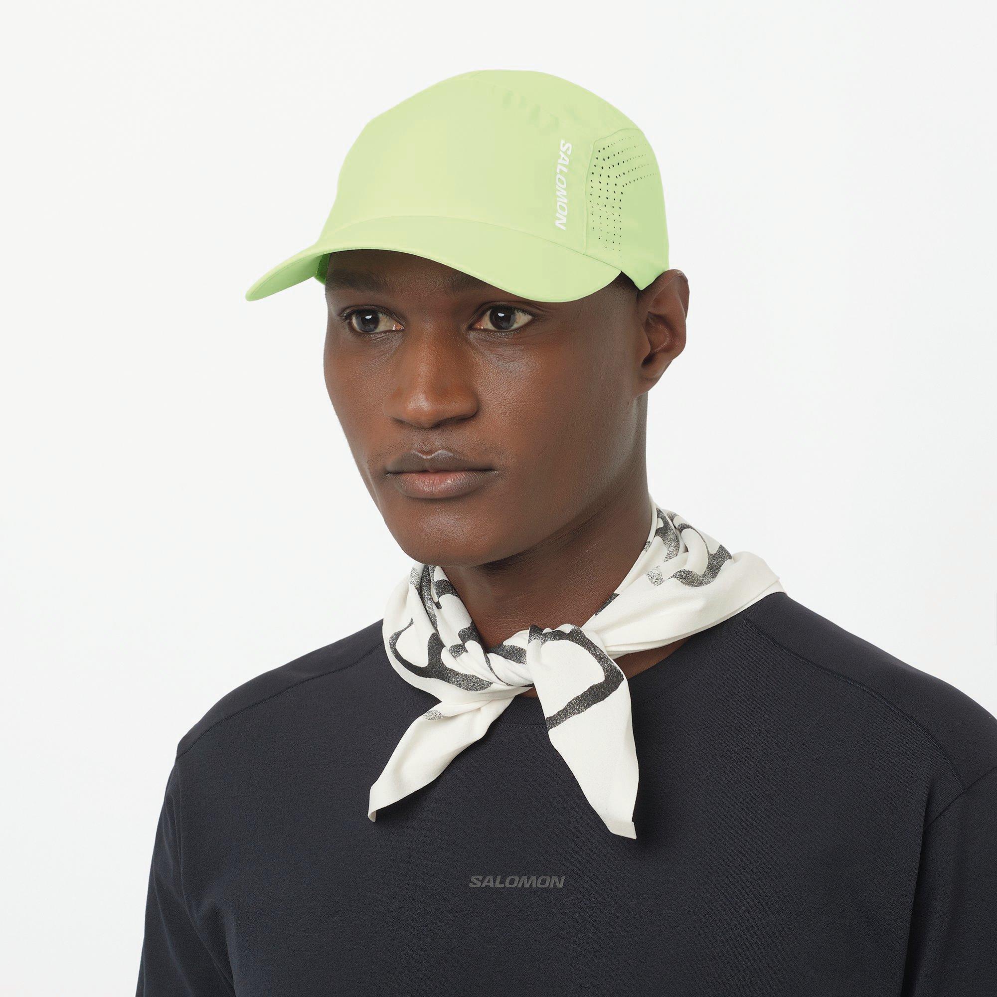 Lime - Salomon - Salomon Shakeout Running Cap Unisex - 4