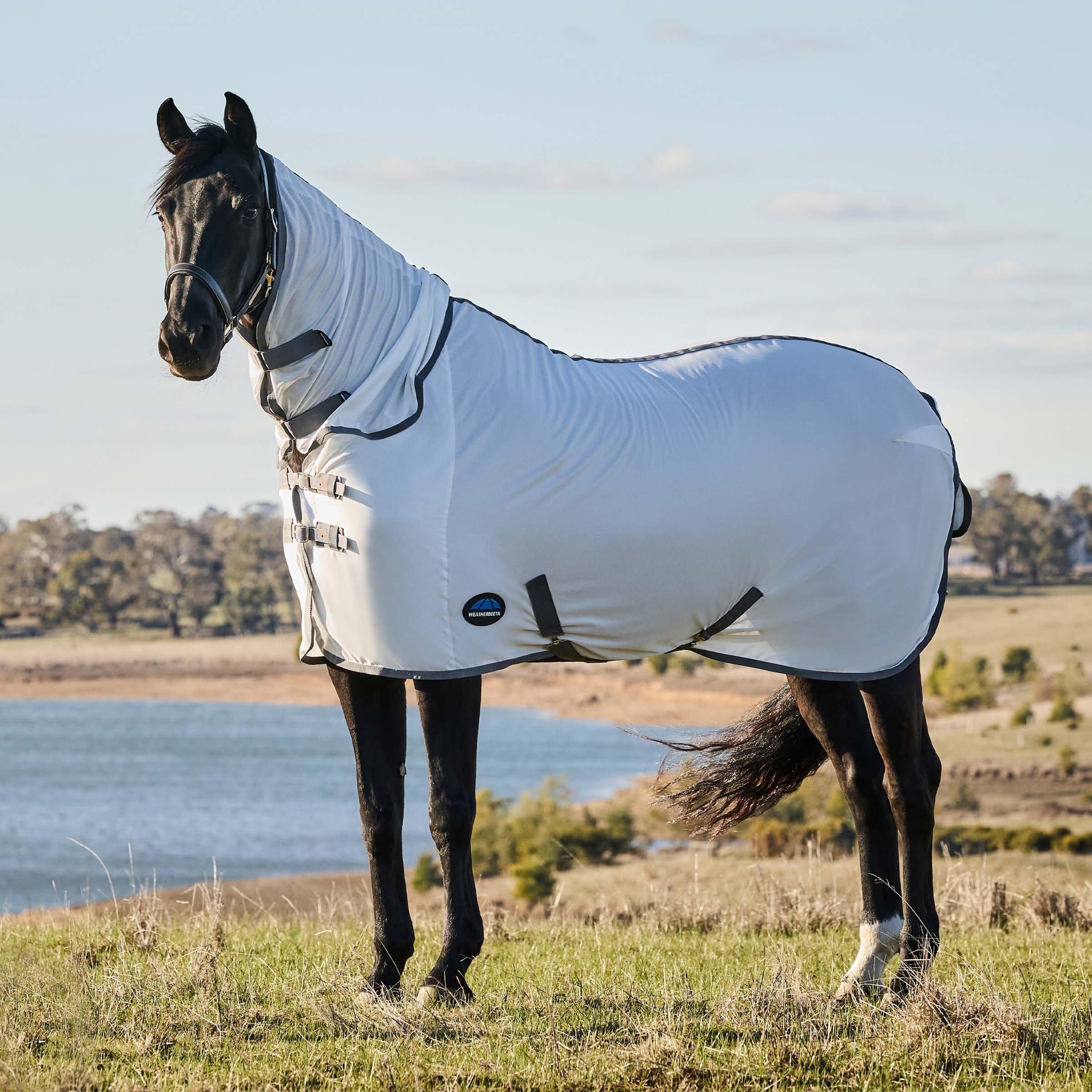 Bijela/siva - Weatherbeeta - Weatherbeeta Comfitec Tyro Fly Sheet Combo - 1