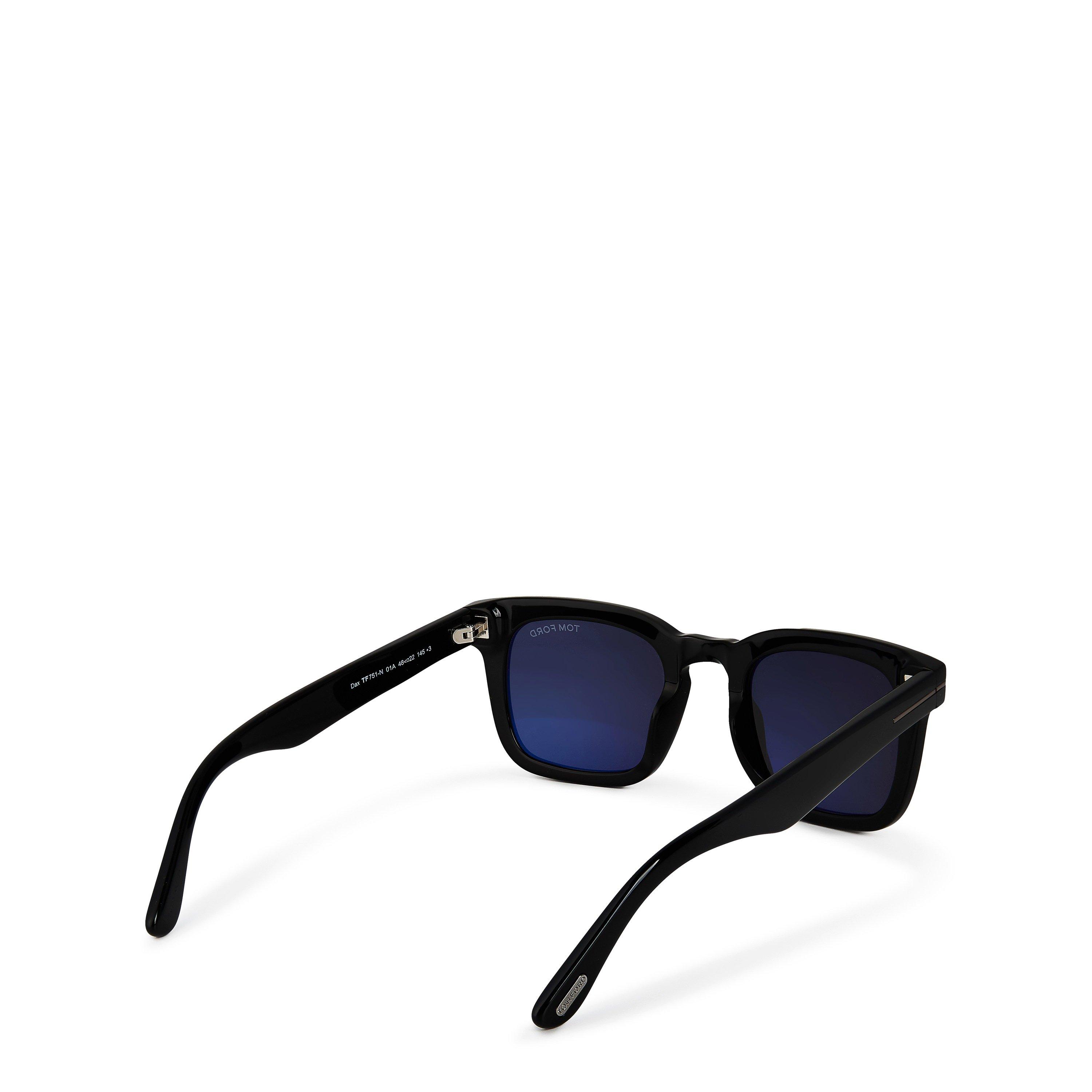 Black/Smoke 01A - Tom Ford - Dax Sunglasses - 3