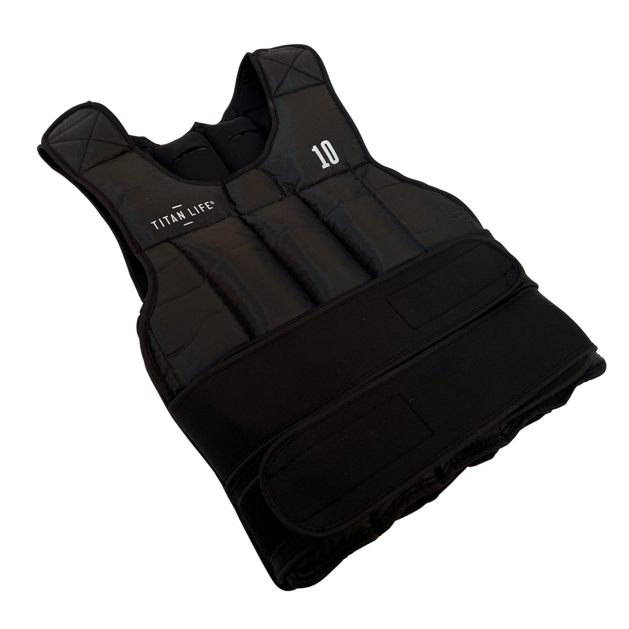 Black - Titan Life - Weight Vest 10kg - 2