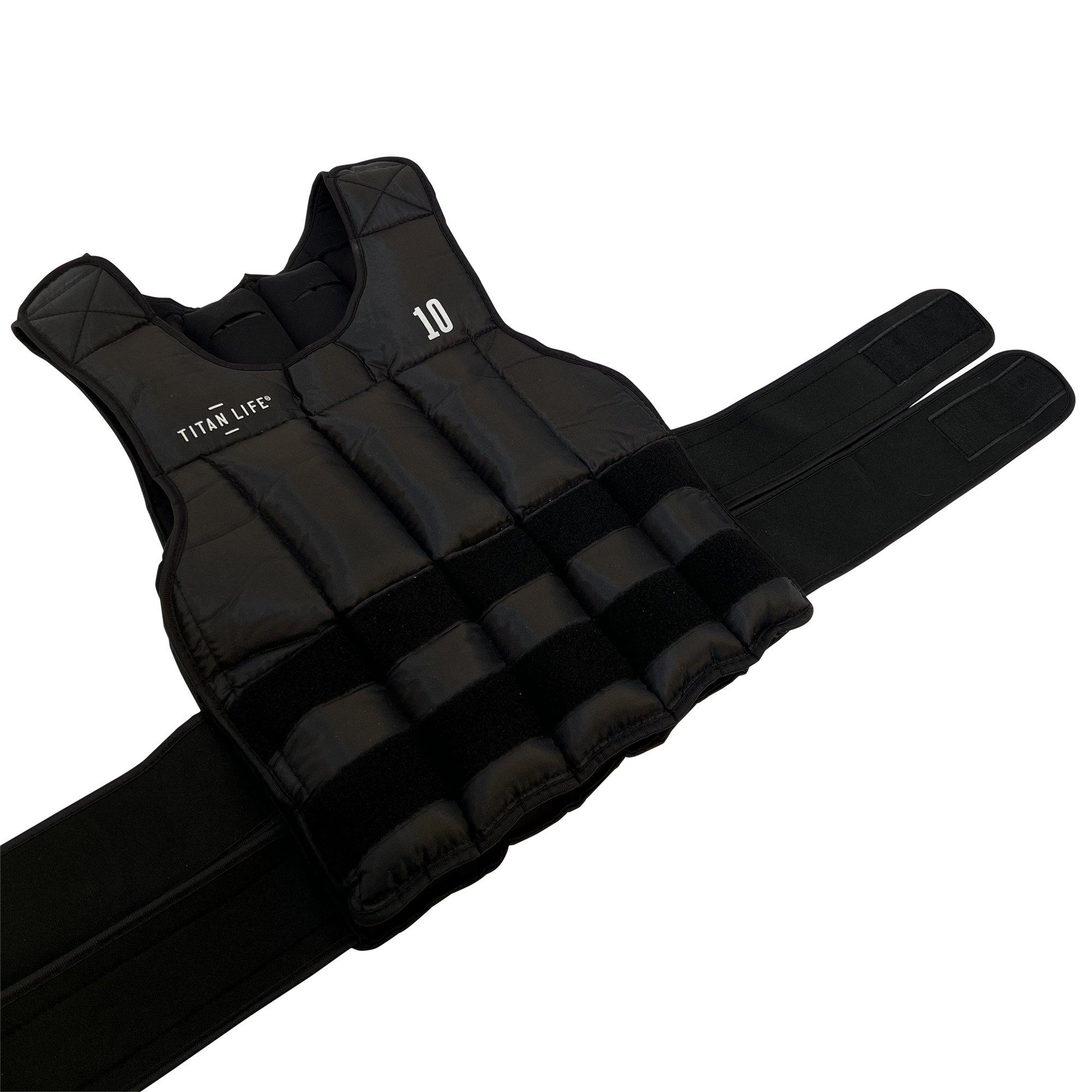 Black - Titan Life - Weight Vest 10kg - 3
