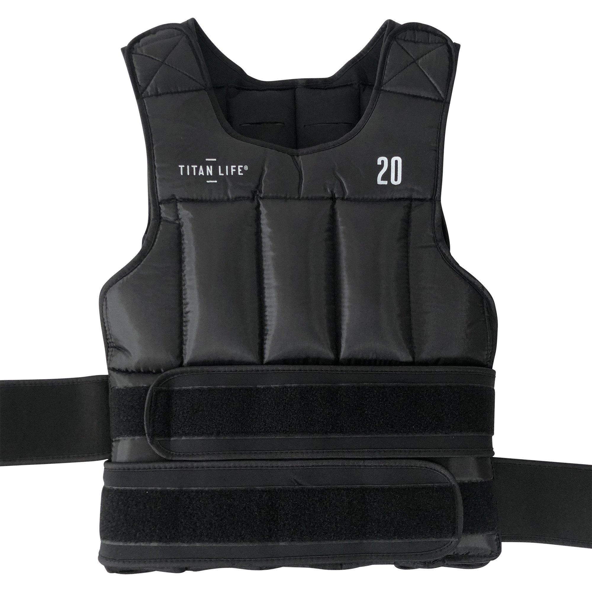 Black - Titan Life - Weight Vest 20 kg - 2
