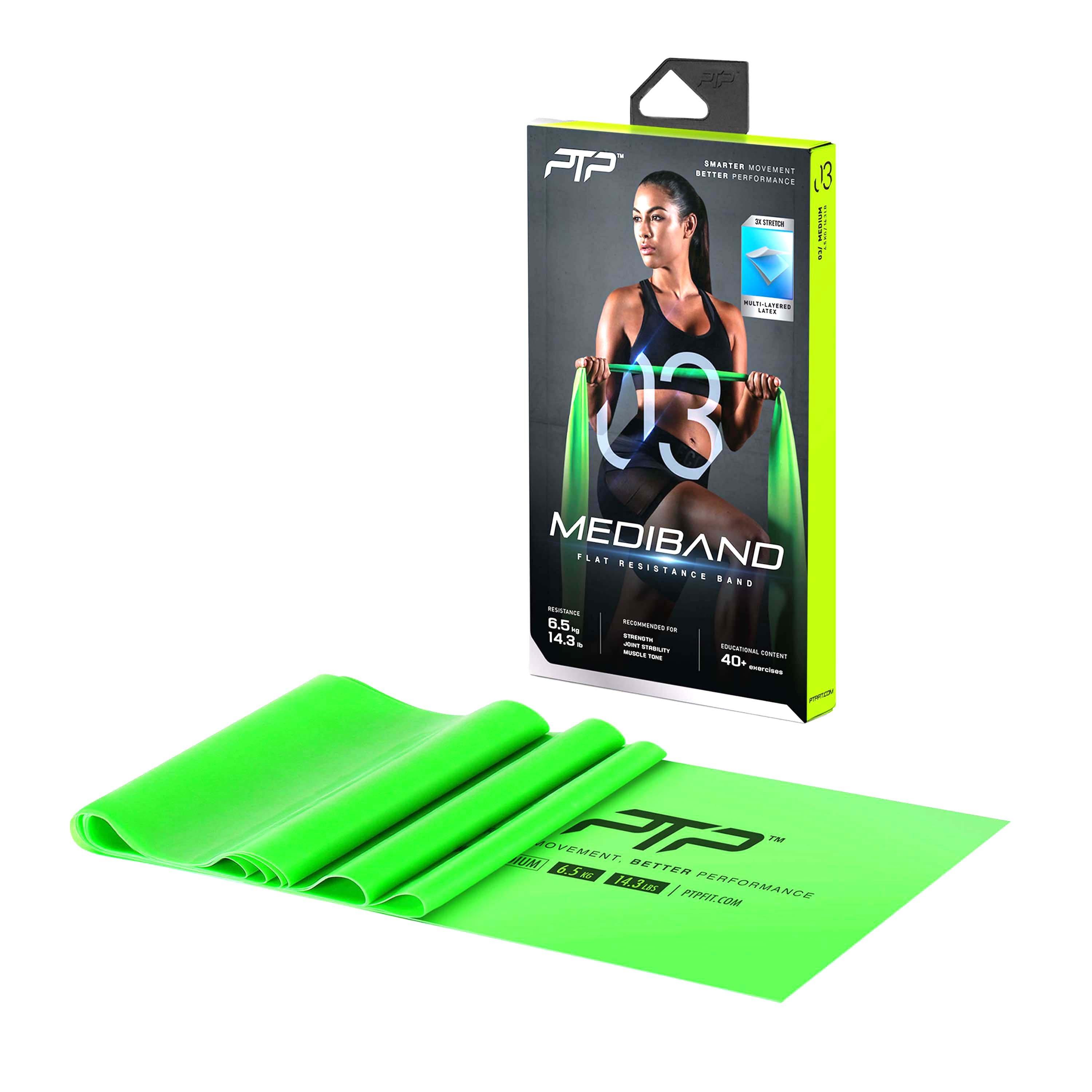 PTP Mediband Flat Resistance Band Resistance Bands Sports Direct MY