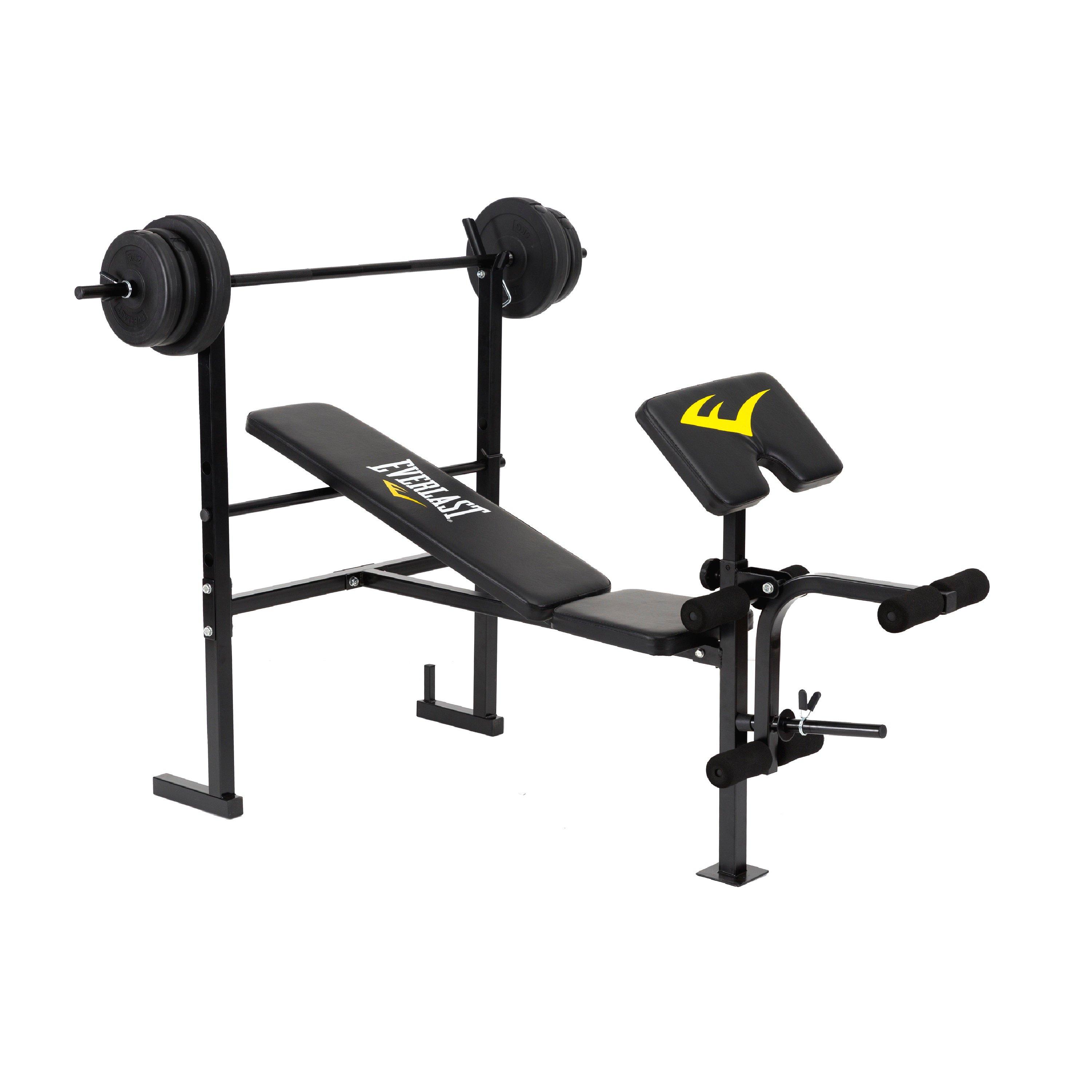 Black - Everlast - Weight Bench Adults - 3