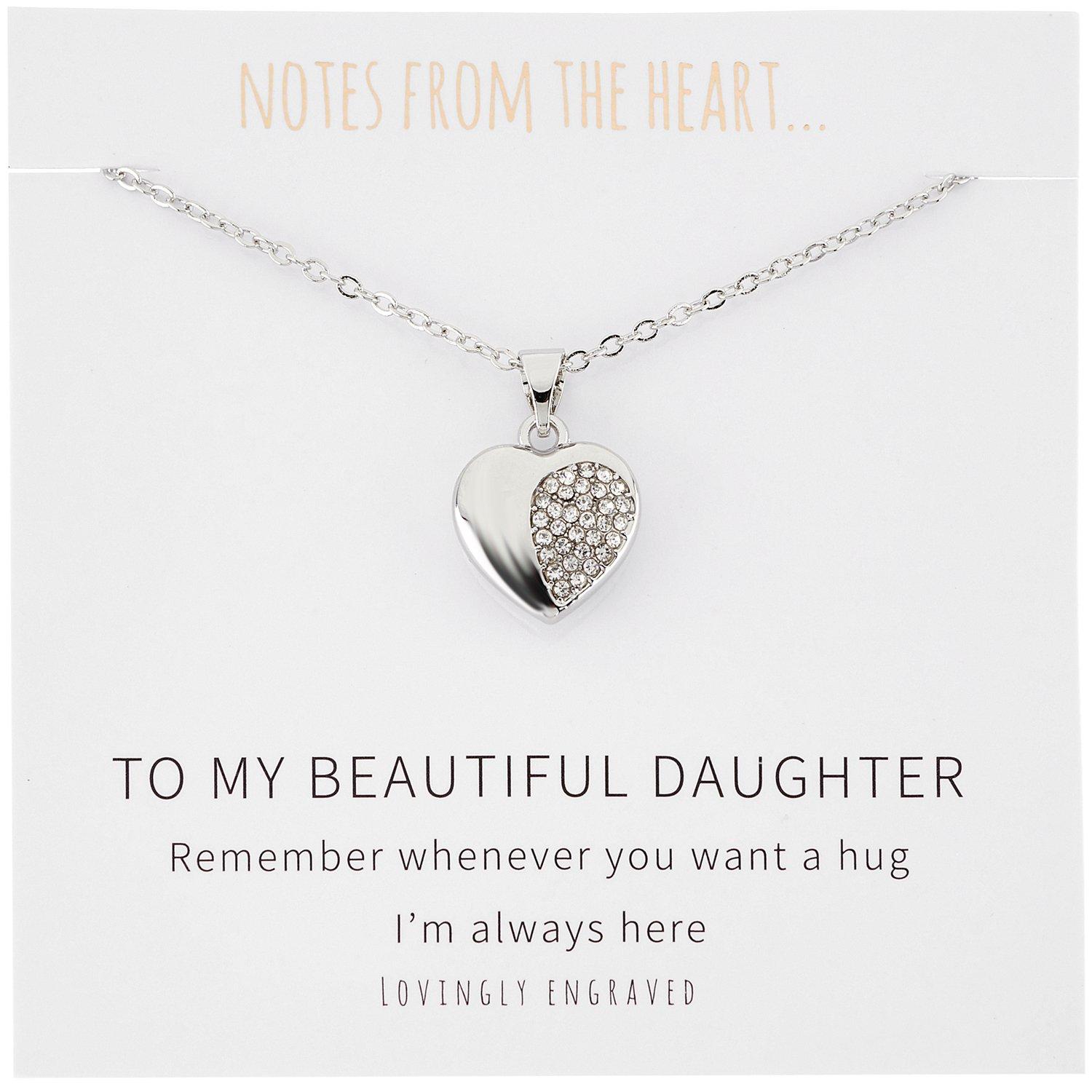 Notes From The Heart Women's Nfth To My Beautiful Daughter - Silver