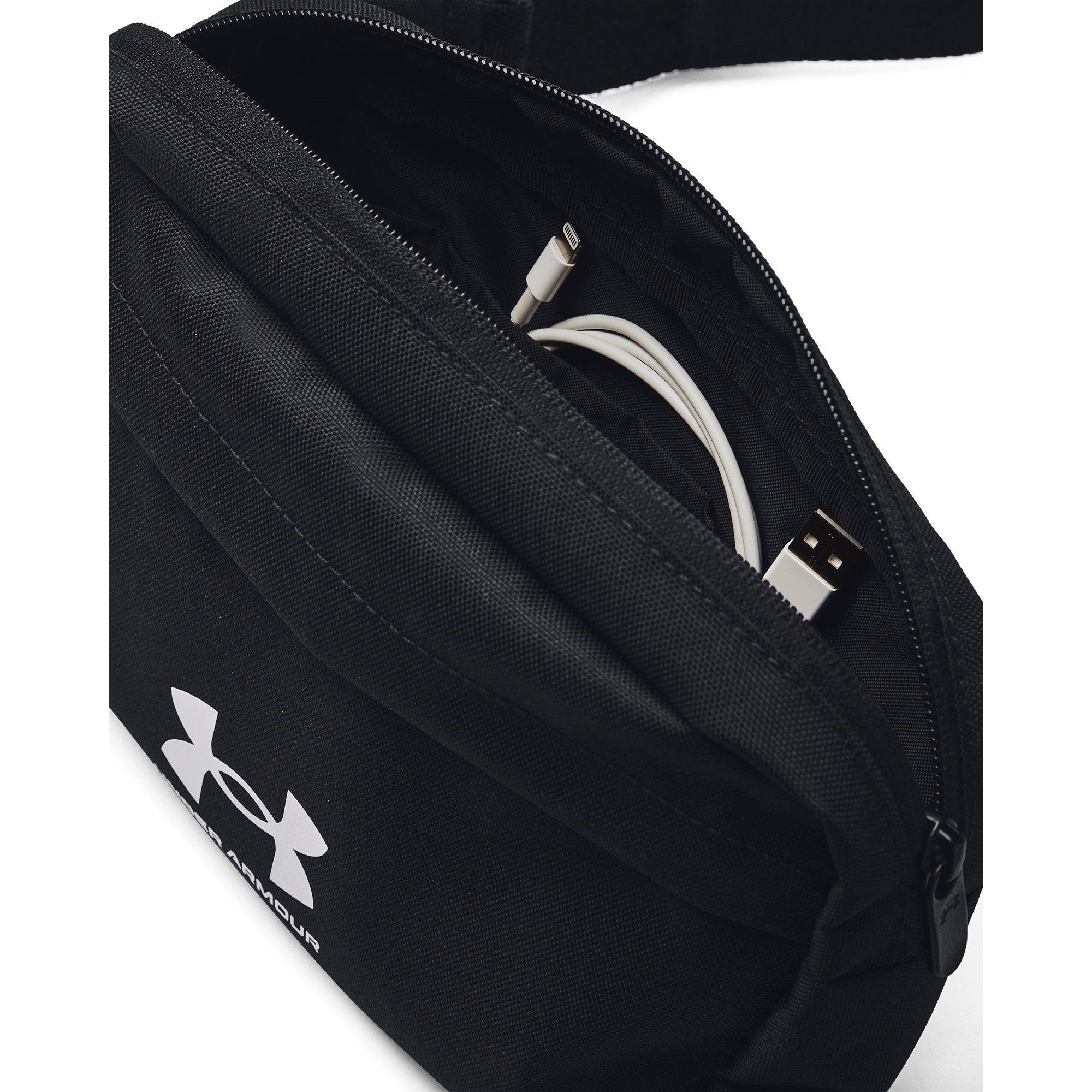 Black/White - Under Armour - Armour Essential Waist Bag Crossbody - 6
