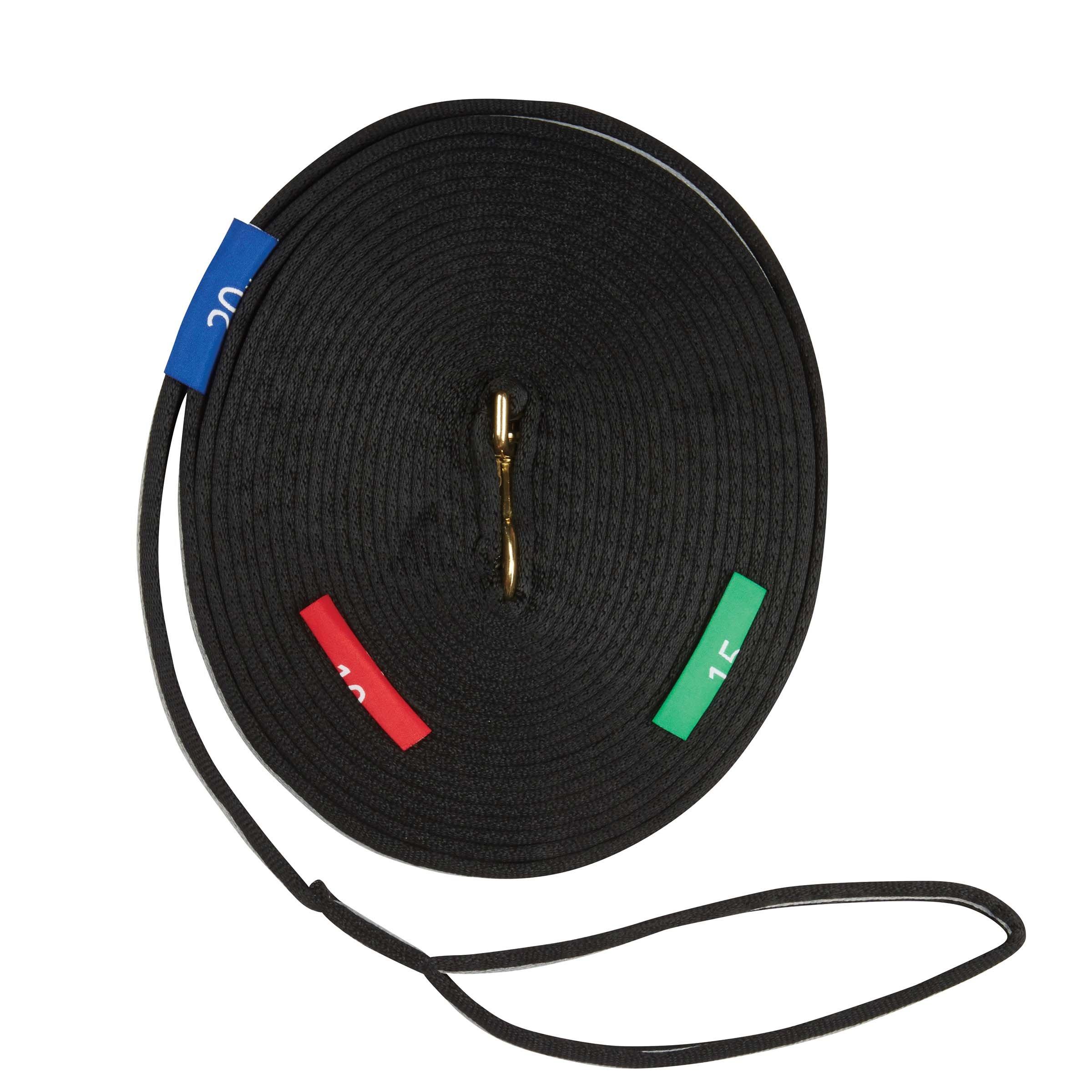 Kincade  Two Tone Lunge Line - Black/Grey - 11M