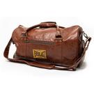 Marron - Everlast - 1910 Premium Leather Gym Bag - 1
