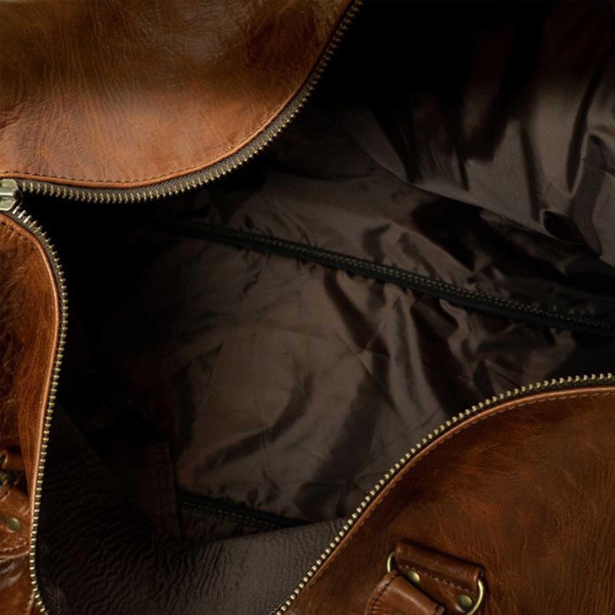 Braun - Everlast - 1910 Premium Leather Holdall Bag - 4