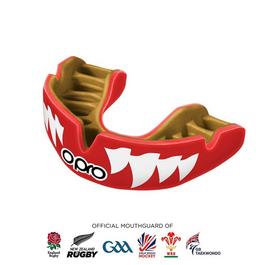 Opro Wales Rugby Self-Fit WRU Youth Mouth Guard