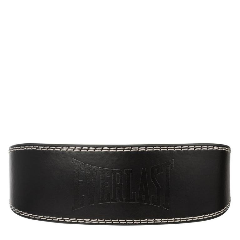 Noir - Everlast - Leather Weight Lifting Belt - 3