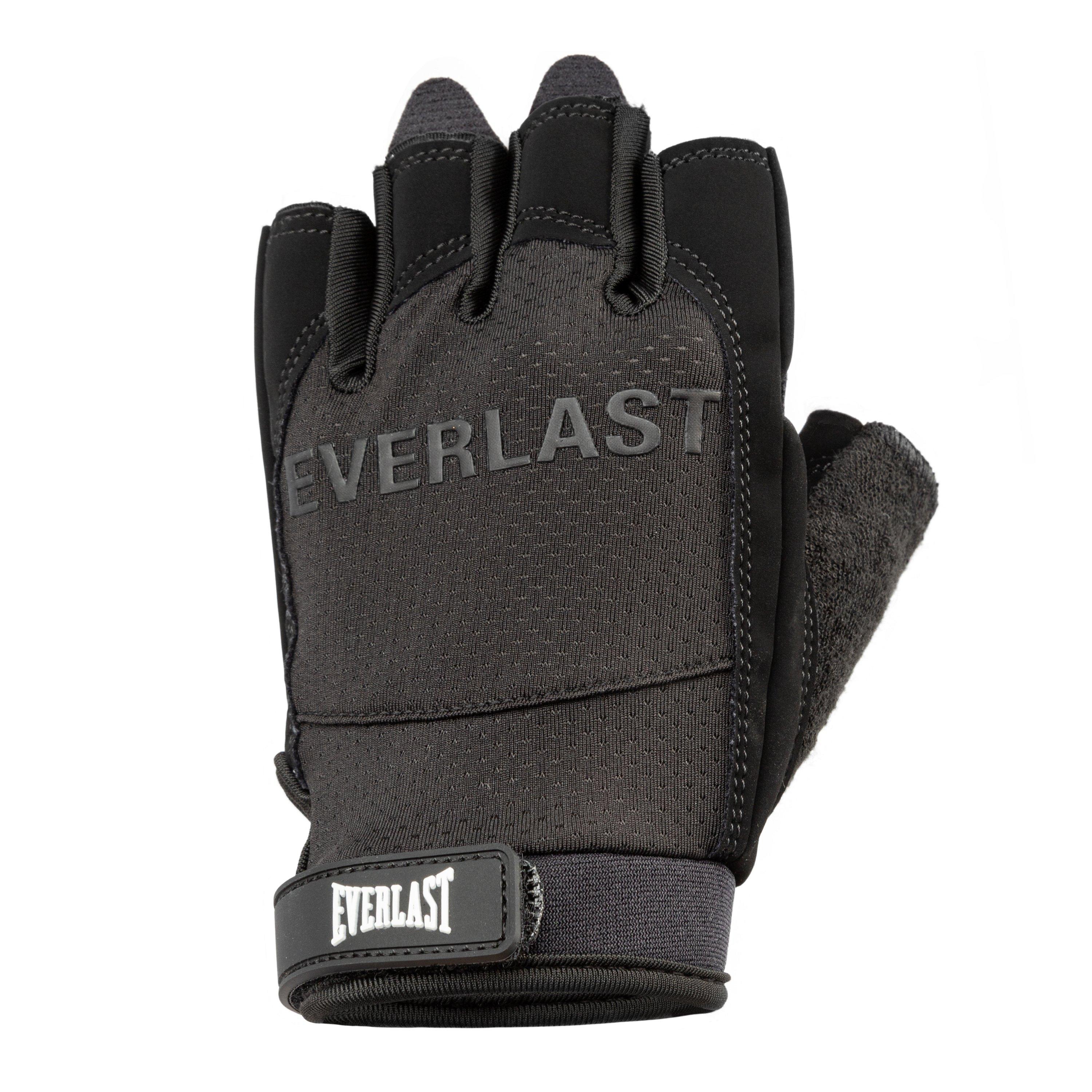 Black - Everlast - Fitness Gloves - 3