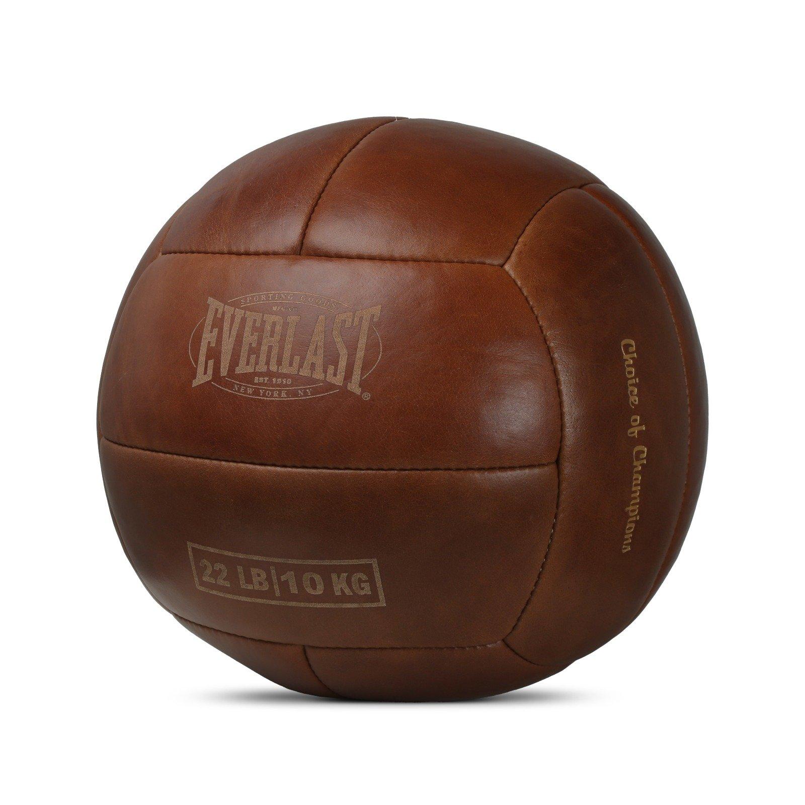 Everlast 1910 Pro Leather Medicine Ball