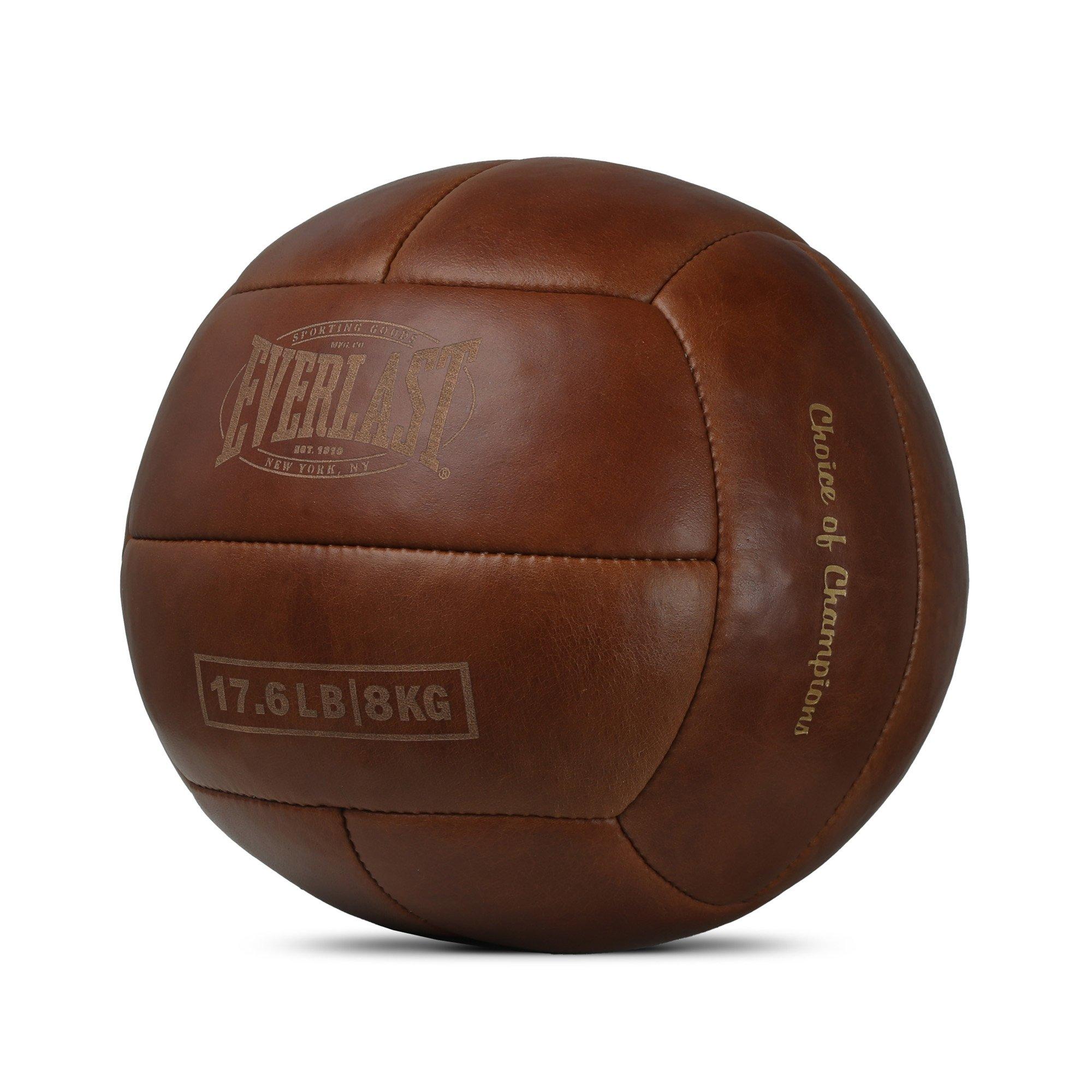Everlast 1910 Pro Leather Medicine Ball