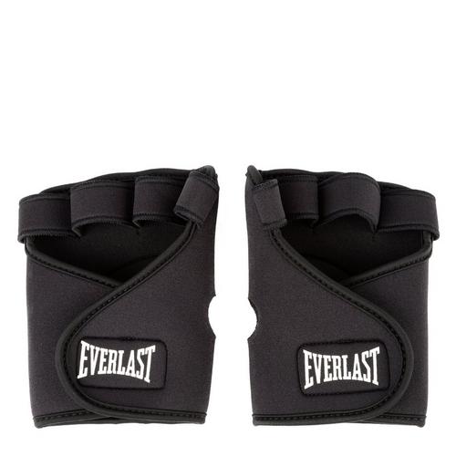 Black - Everlast - Neoprene Weight Lifting Gloves - 2