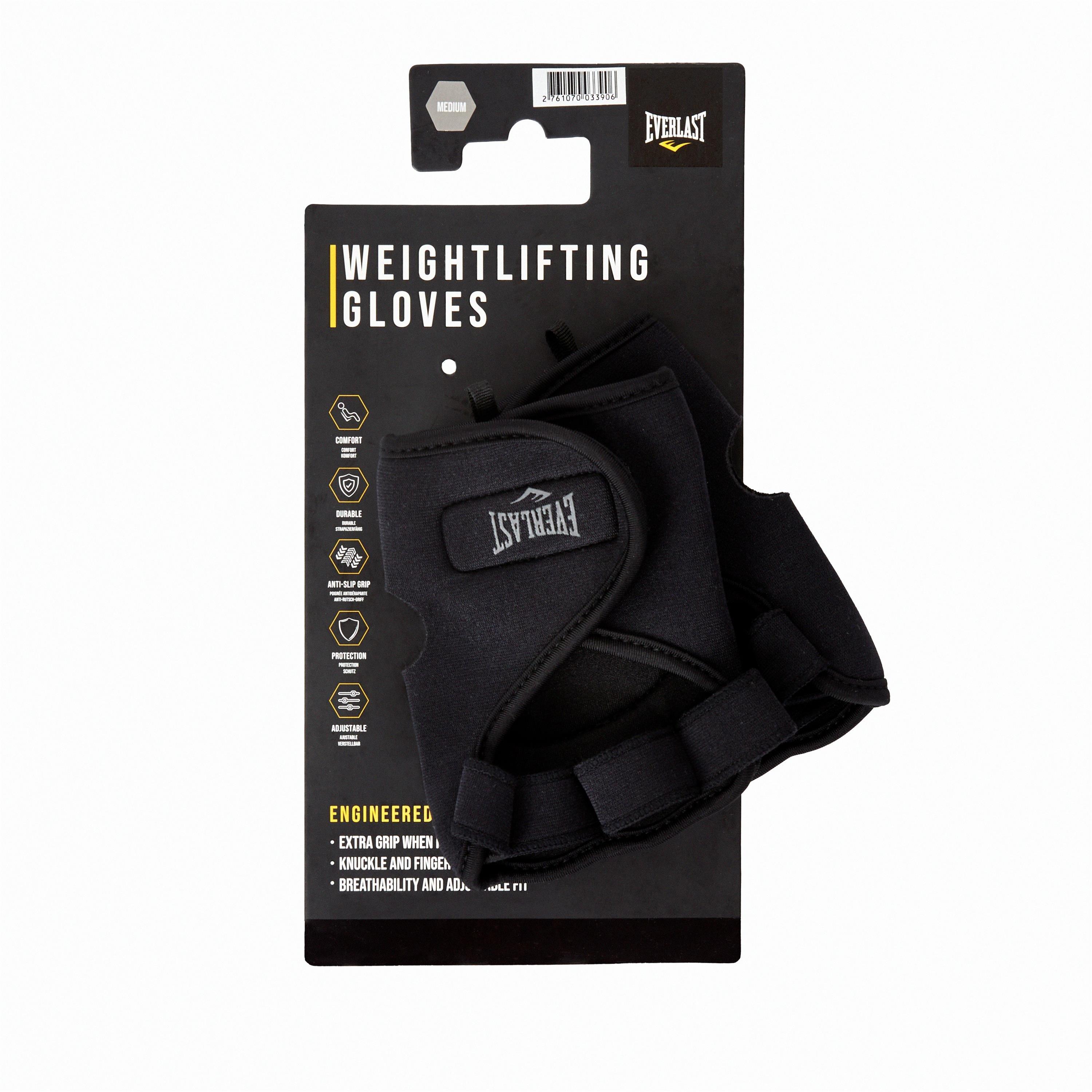 Sort - Everlast - Neoprene Weight Lifting Gloves - 4