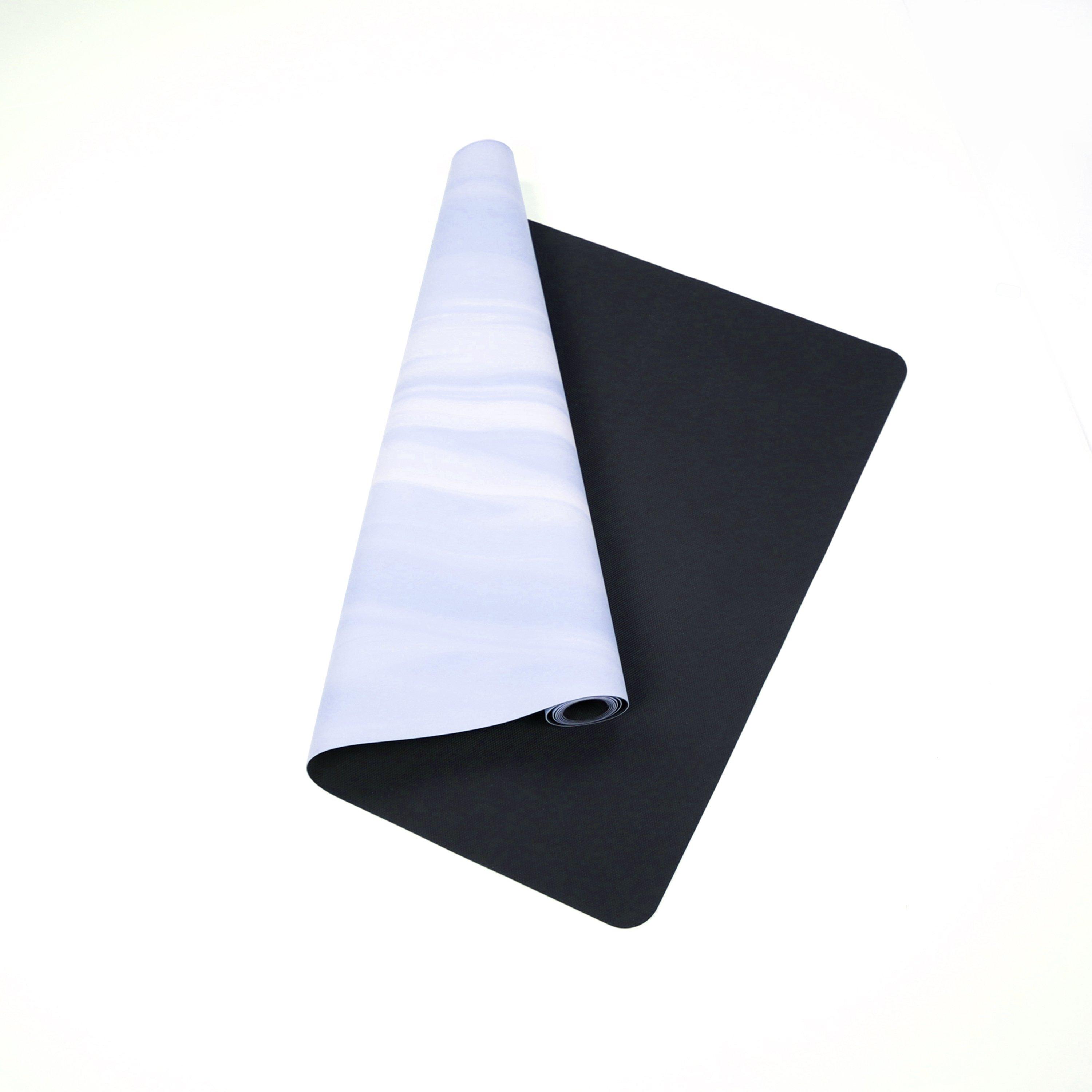 Brunnera Blue - USA Pro - Ultra-Thin Natural Rubber Yoga Mat - 4