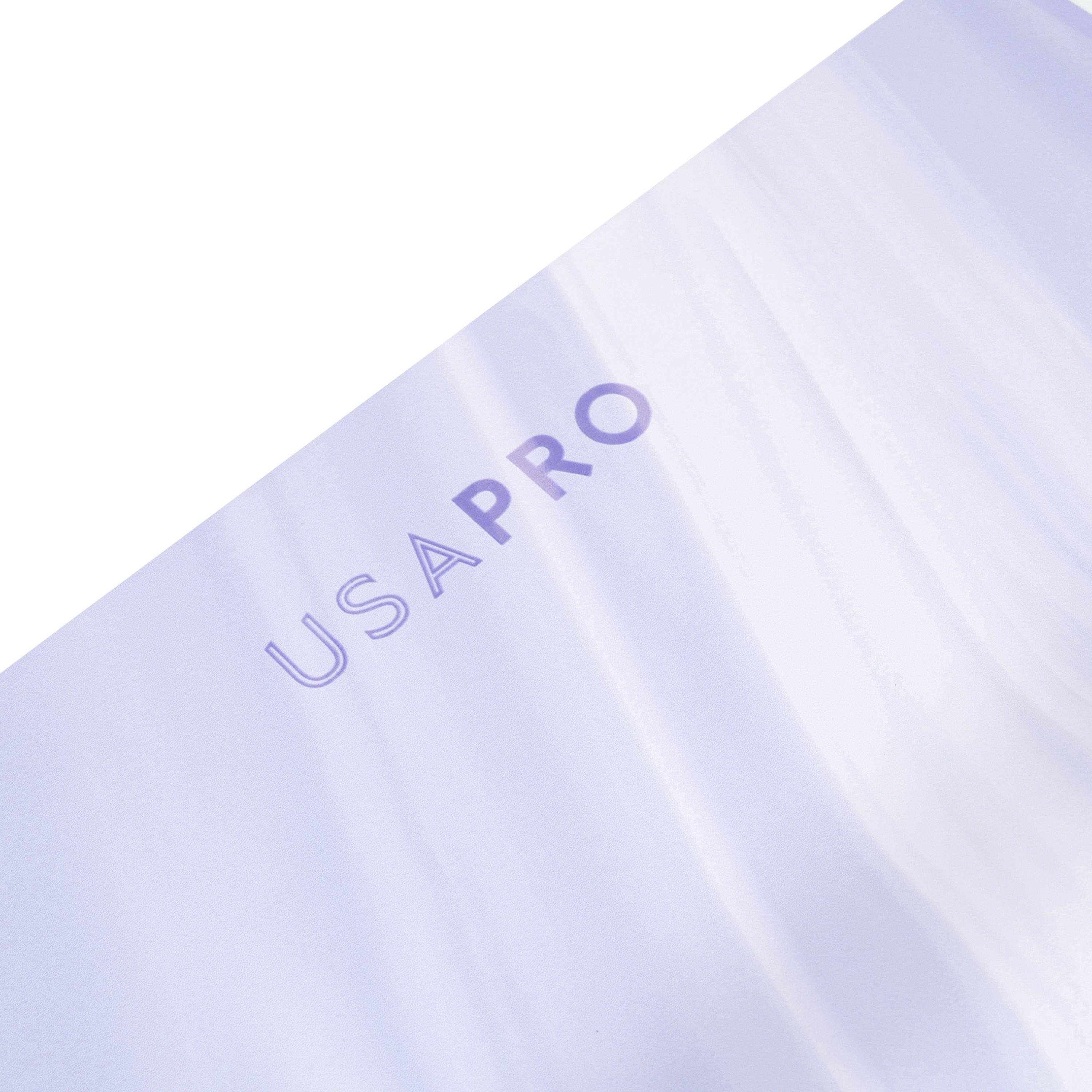 Brunnera Blue - USA Pro - Ultra-Thin Natural Rubber Yoga Mat - 6
