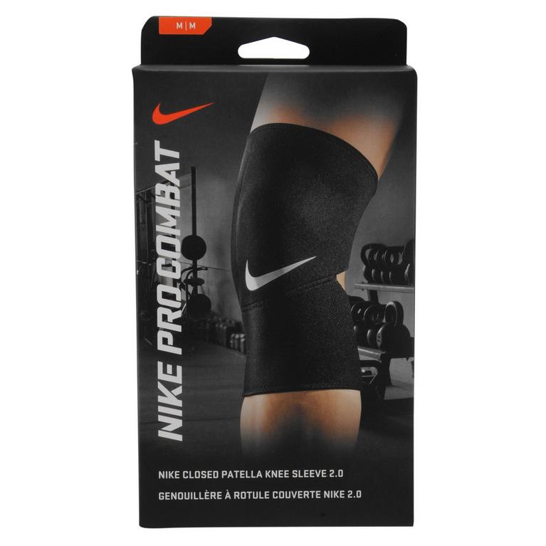 Noir - Nike - Pro Dri-FIT Closed Patella Knee Sleeve - 2