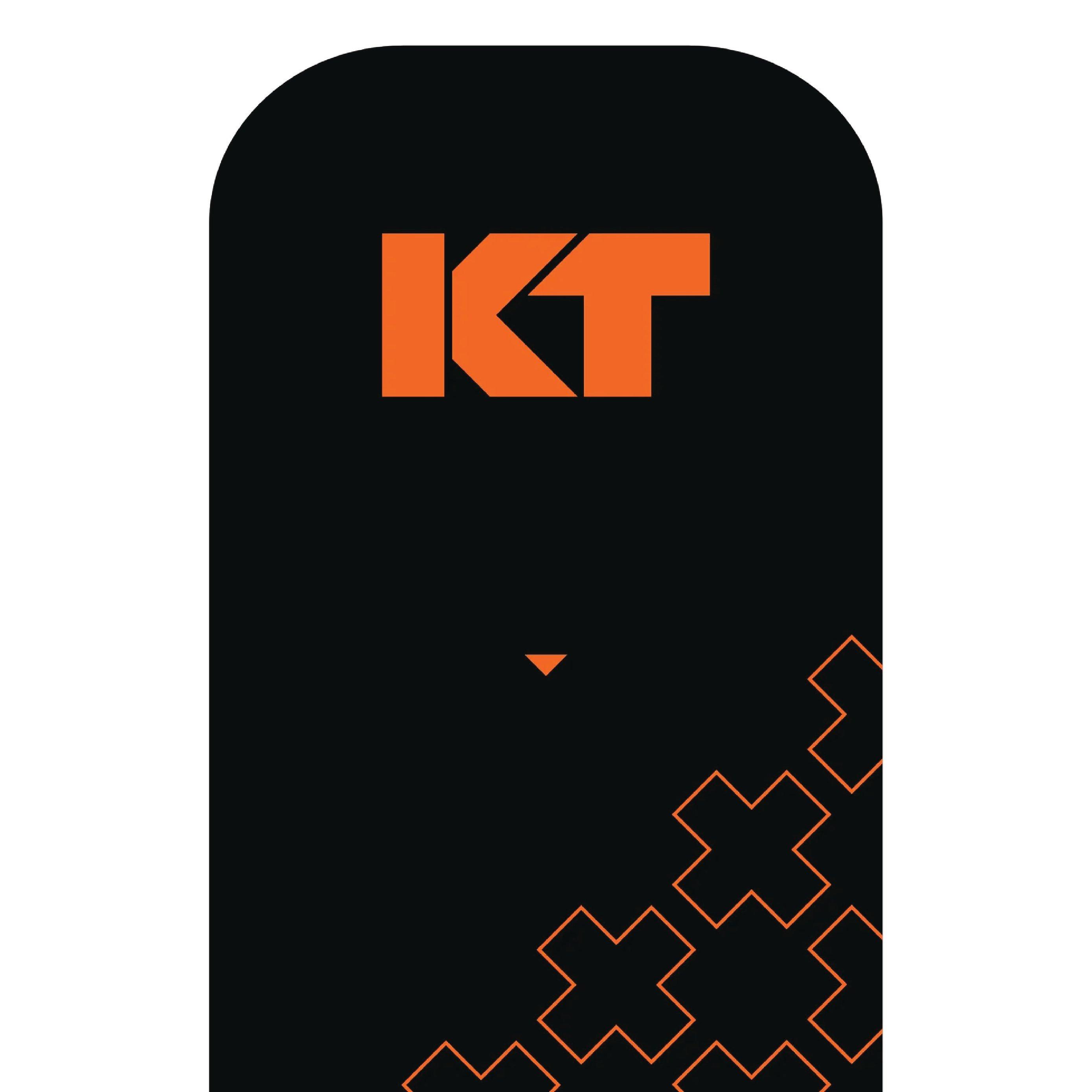 Jet Black - KT Tape - KT Pro Extreme Tape Precut (20 x 25cm) - 20 pcs - 5 Meters - 2