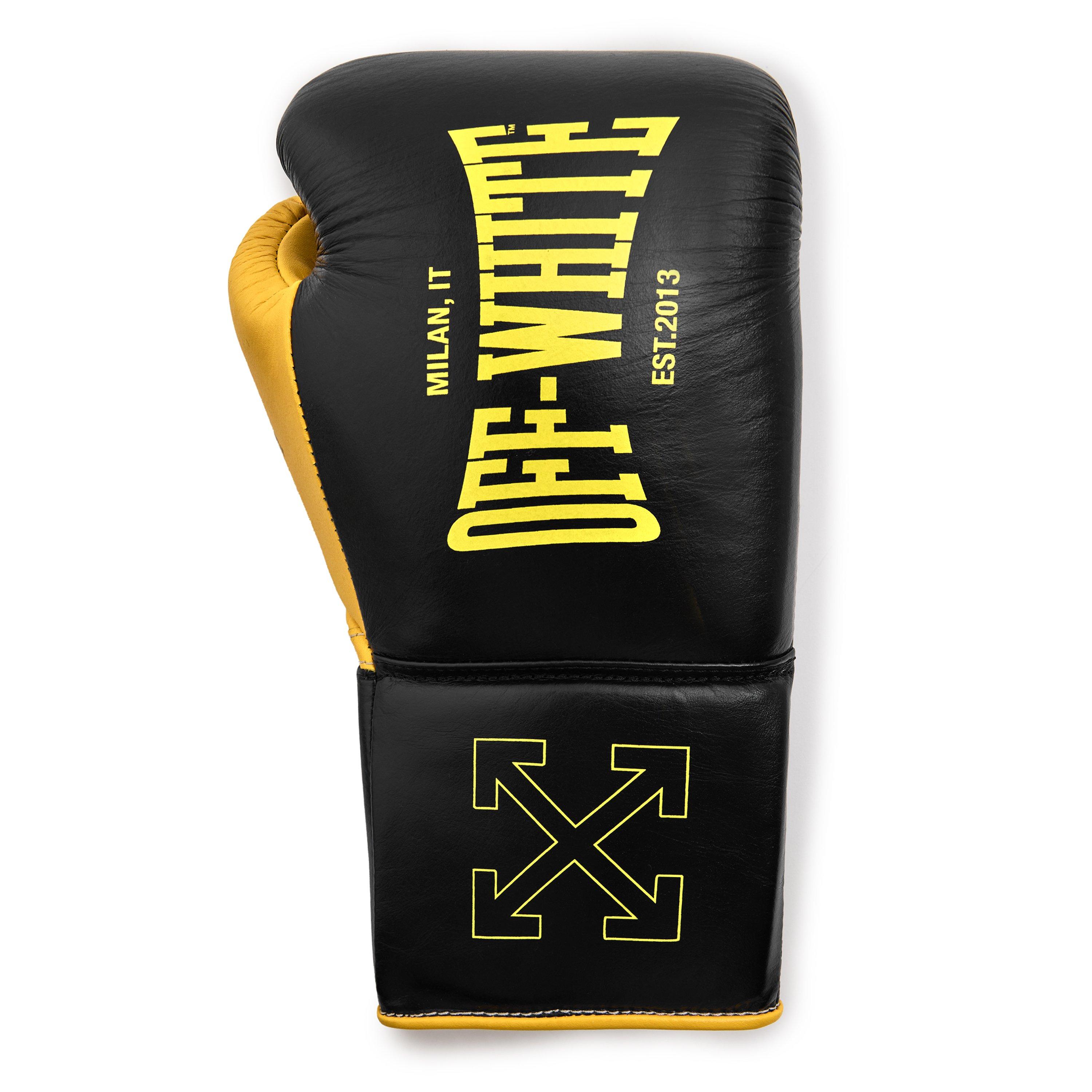 Black/Yellow - Off White x Everlast - Off-White™ c/o Everlast Powerlock OG Pro 16oz Training Boxing Glove - 2