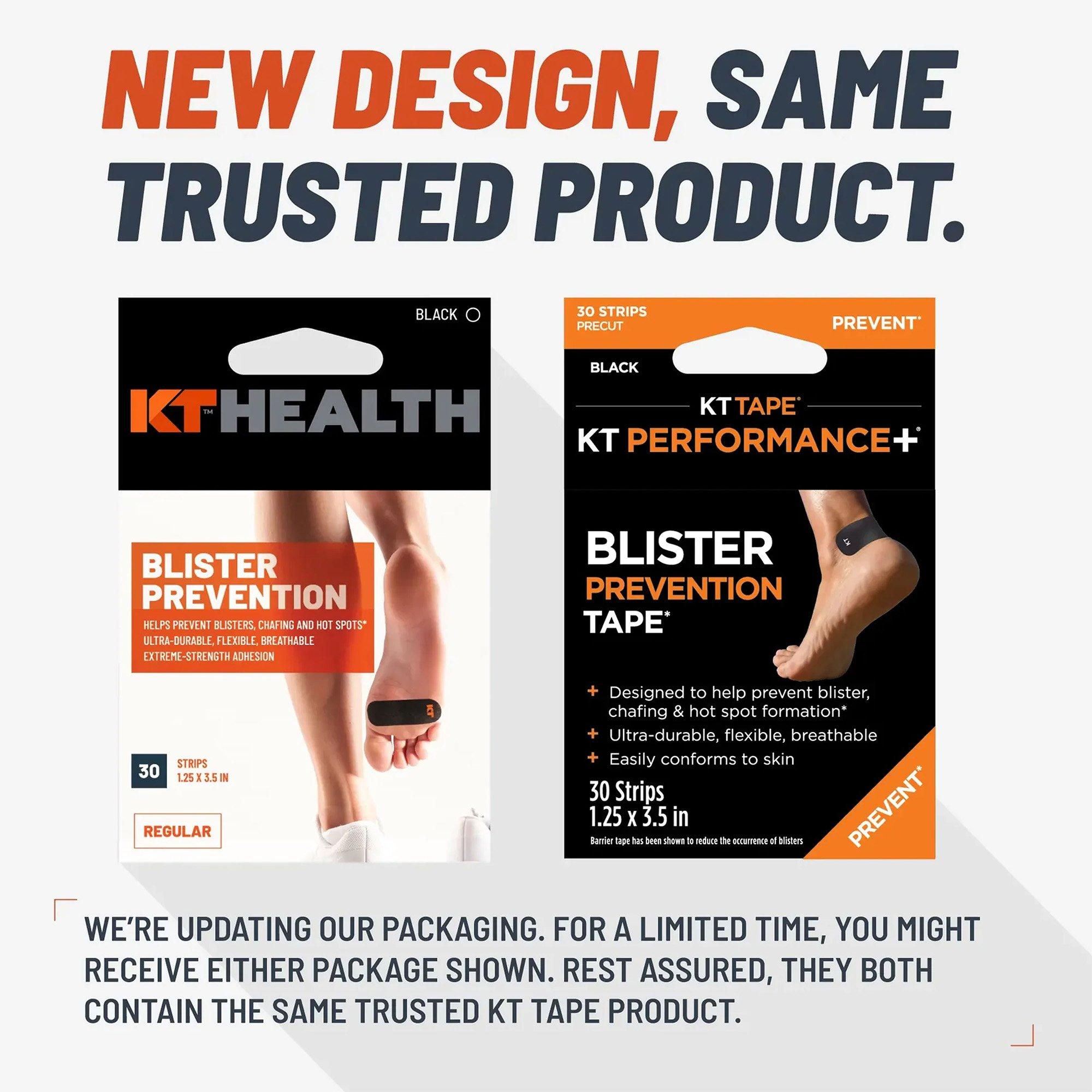 Black - KT Tape - KT Blister Prevention Tape - 3