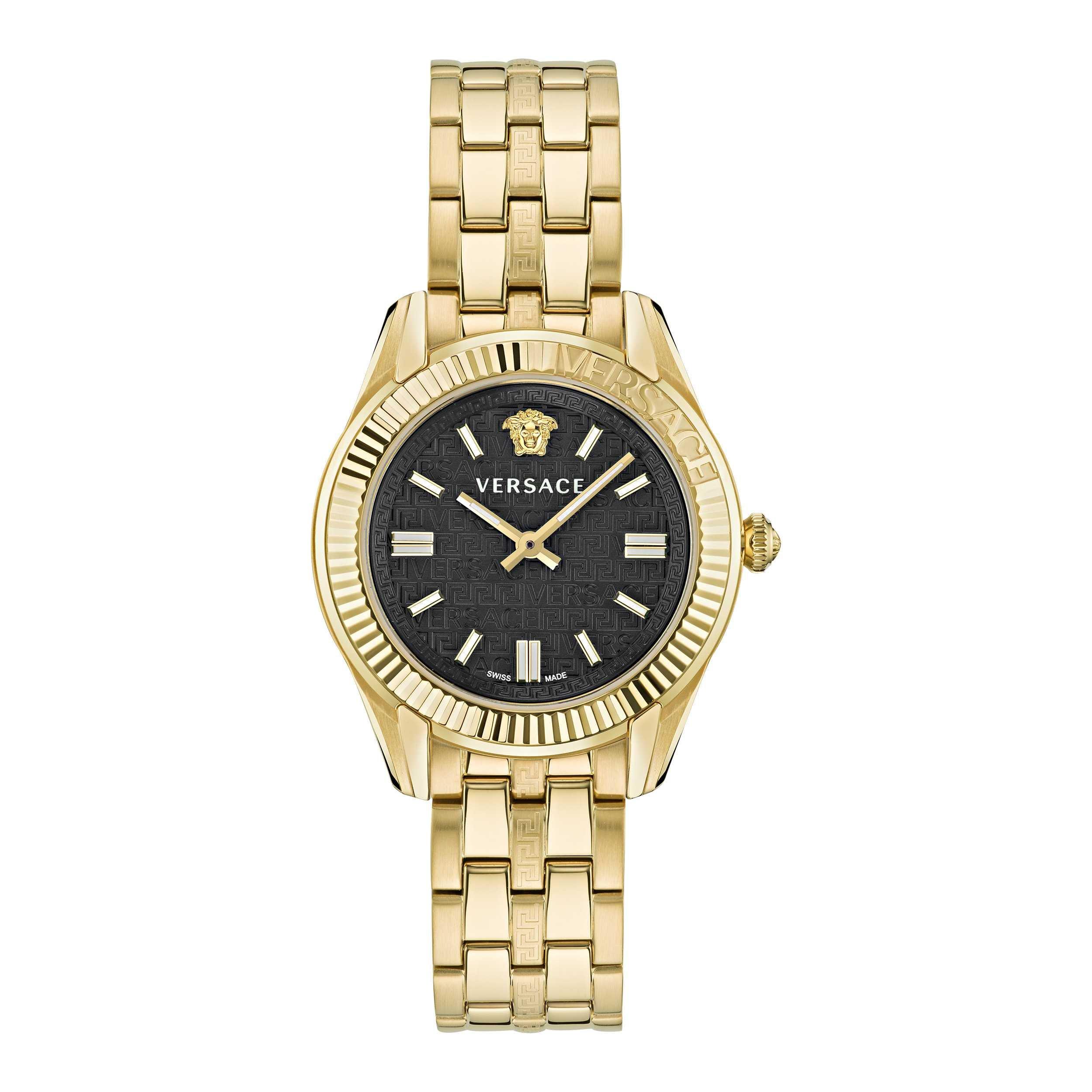 Gold/Black - Versace - Greca Time Ld00 - 1