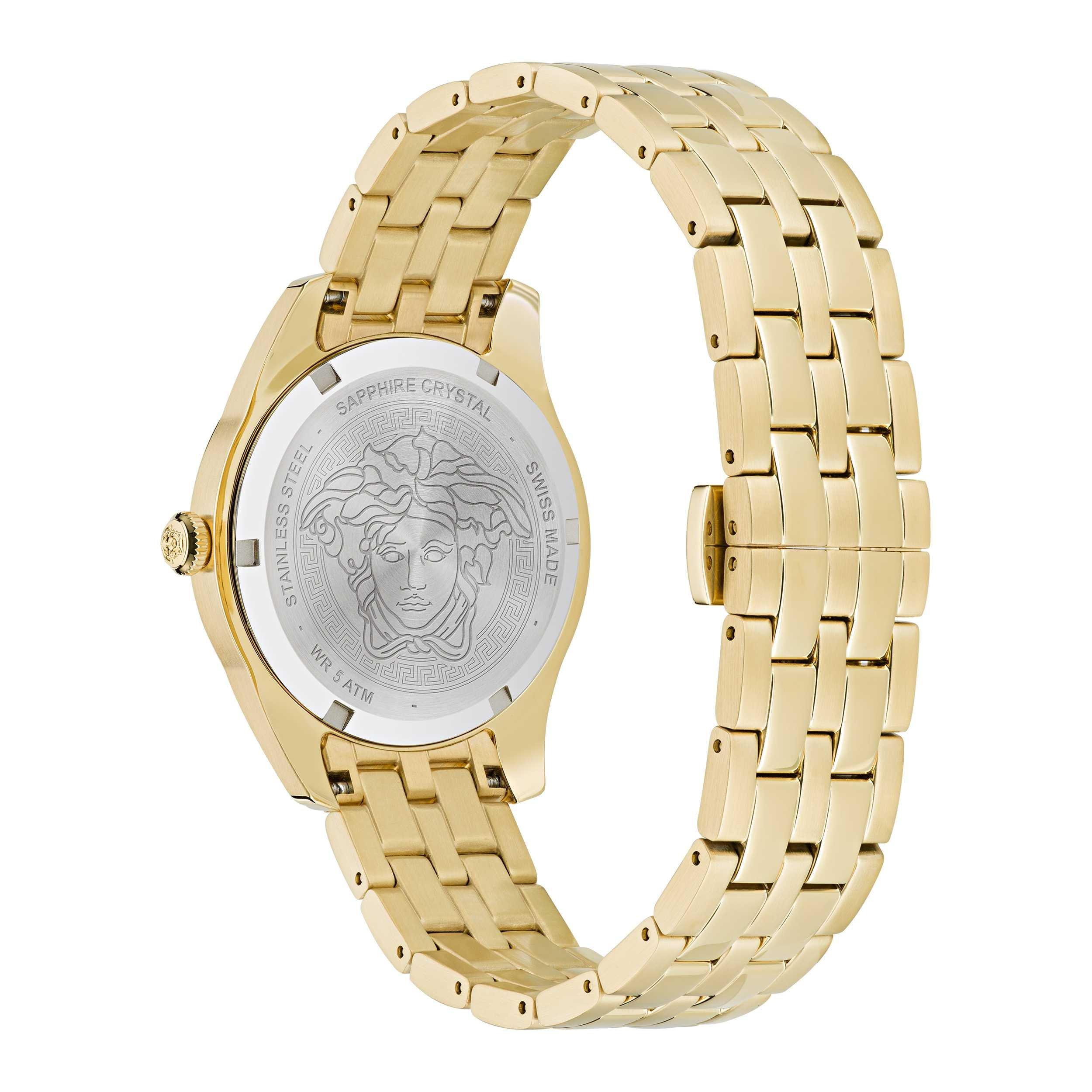 Gold/Black - Versace - Greca Time Ld00 - 2
