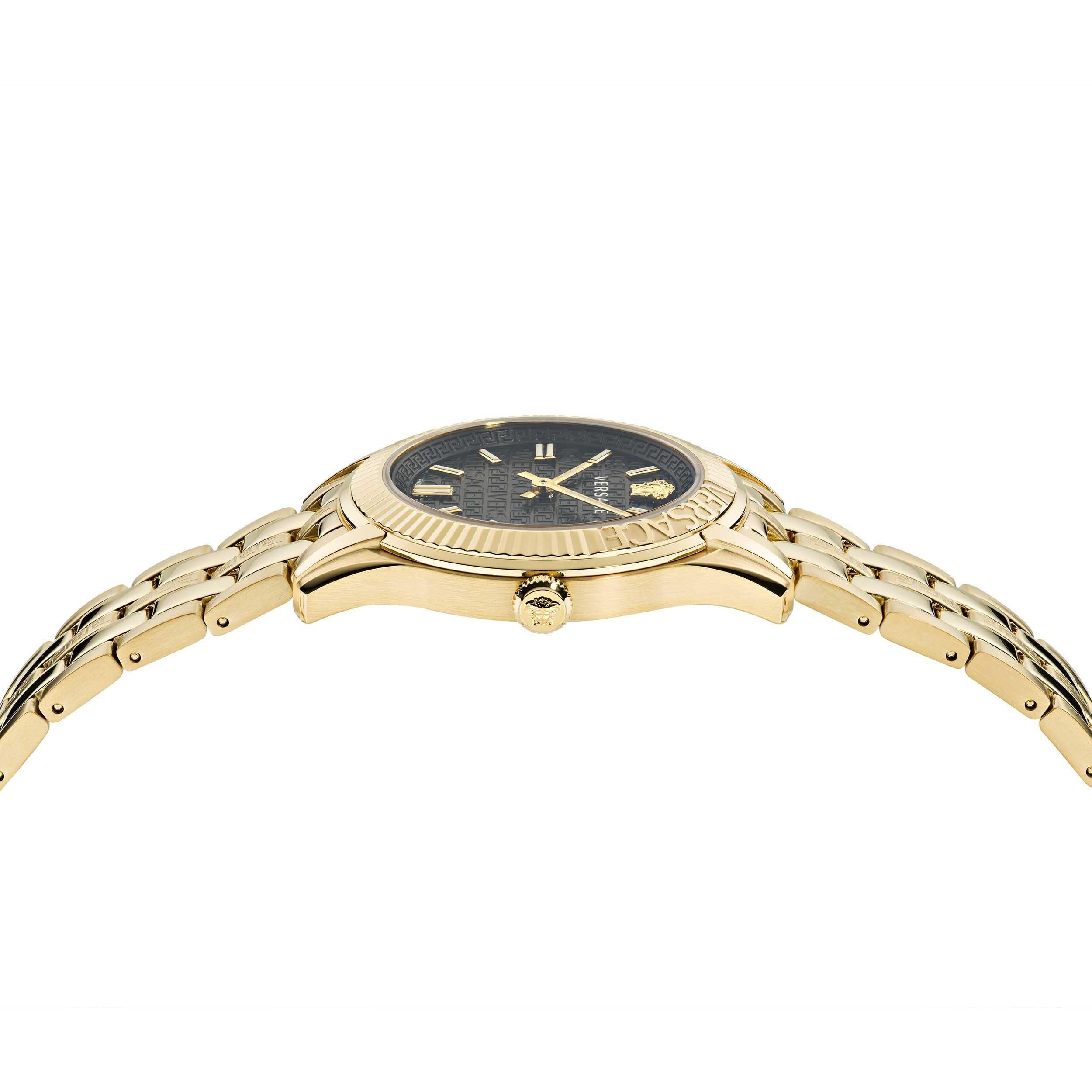 Gold/Black - Versace - Greca Time Ld00 - 4