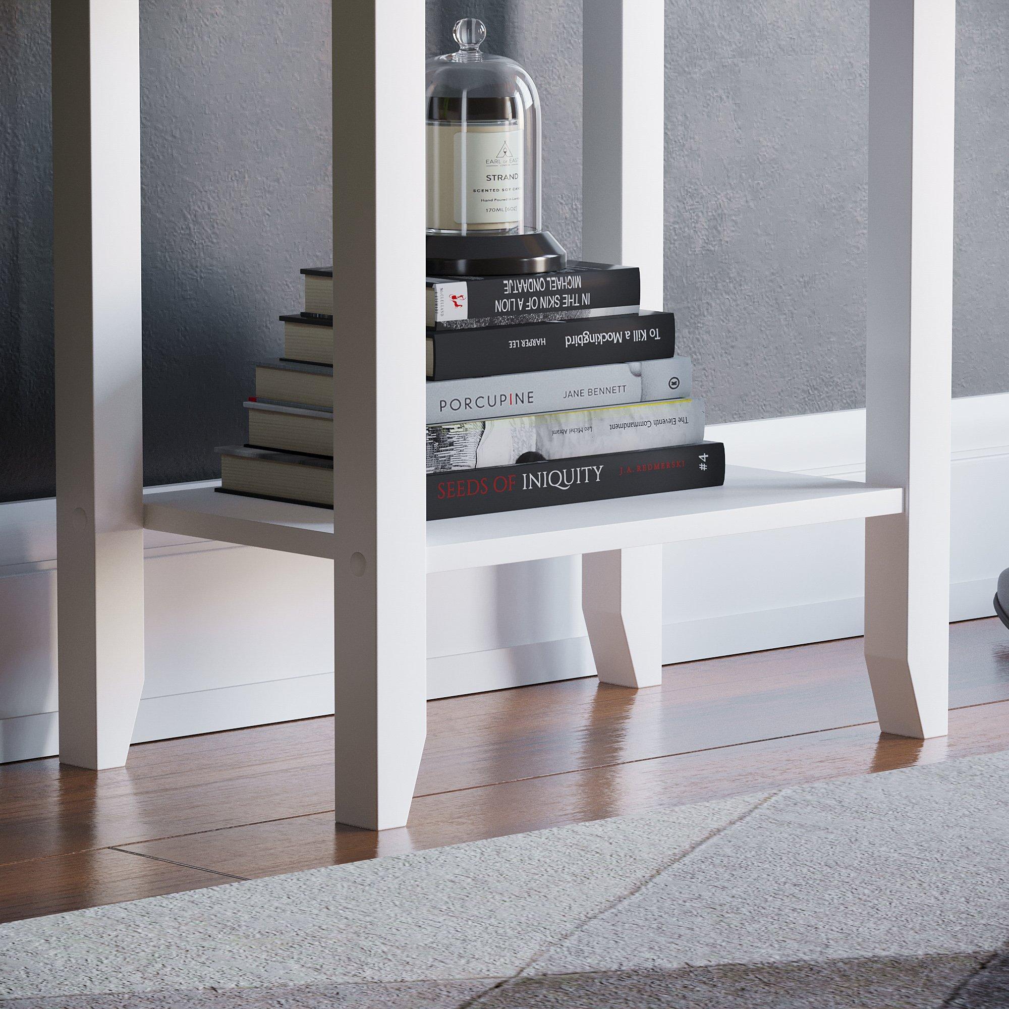 White - Lassic - Vida Designs Windsor 1 Drawer Console Table - 5