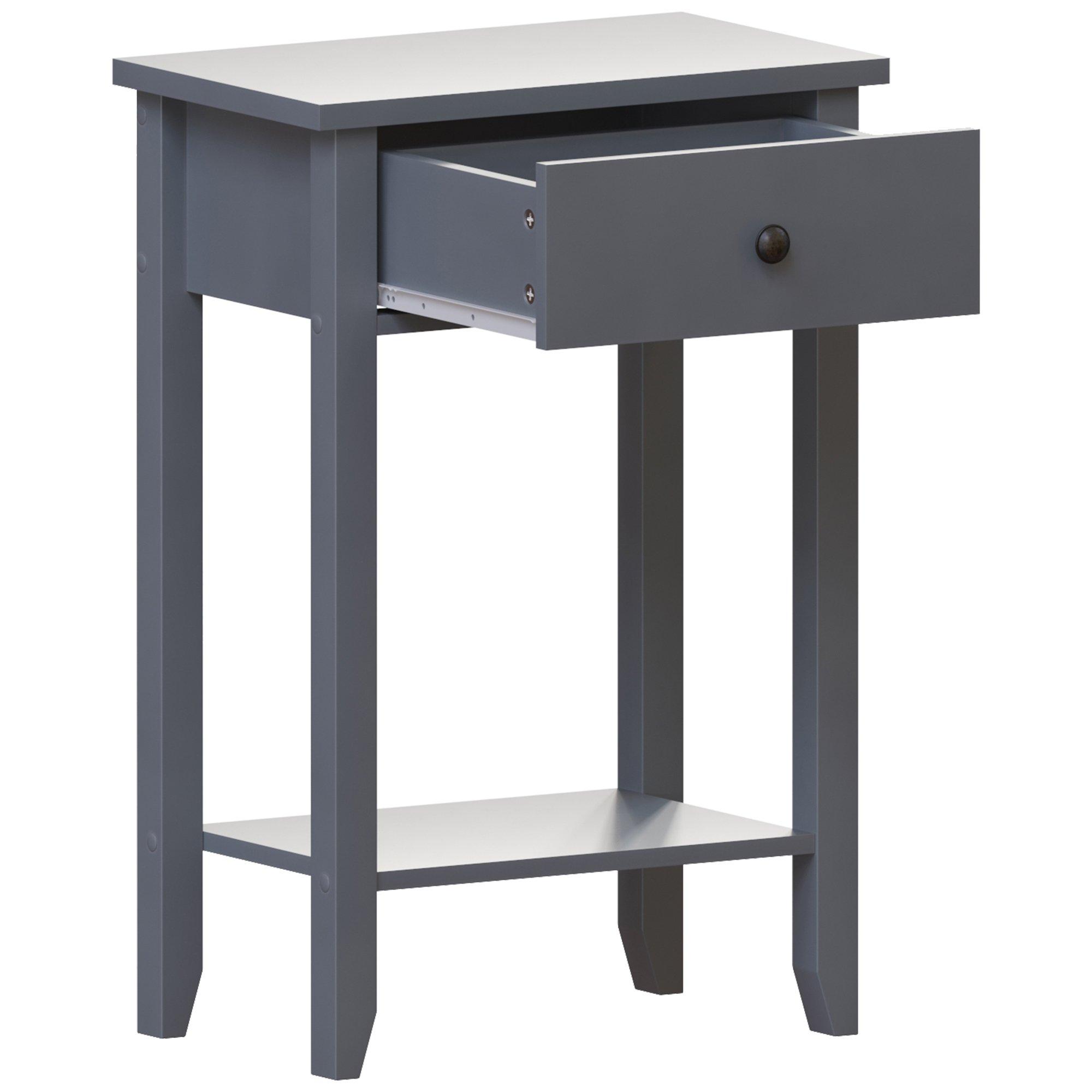 Grey - Lassic - Vida Designs Windsor 1 Drawer Console Table - 8