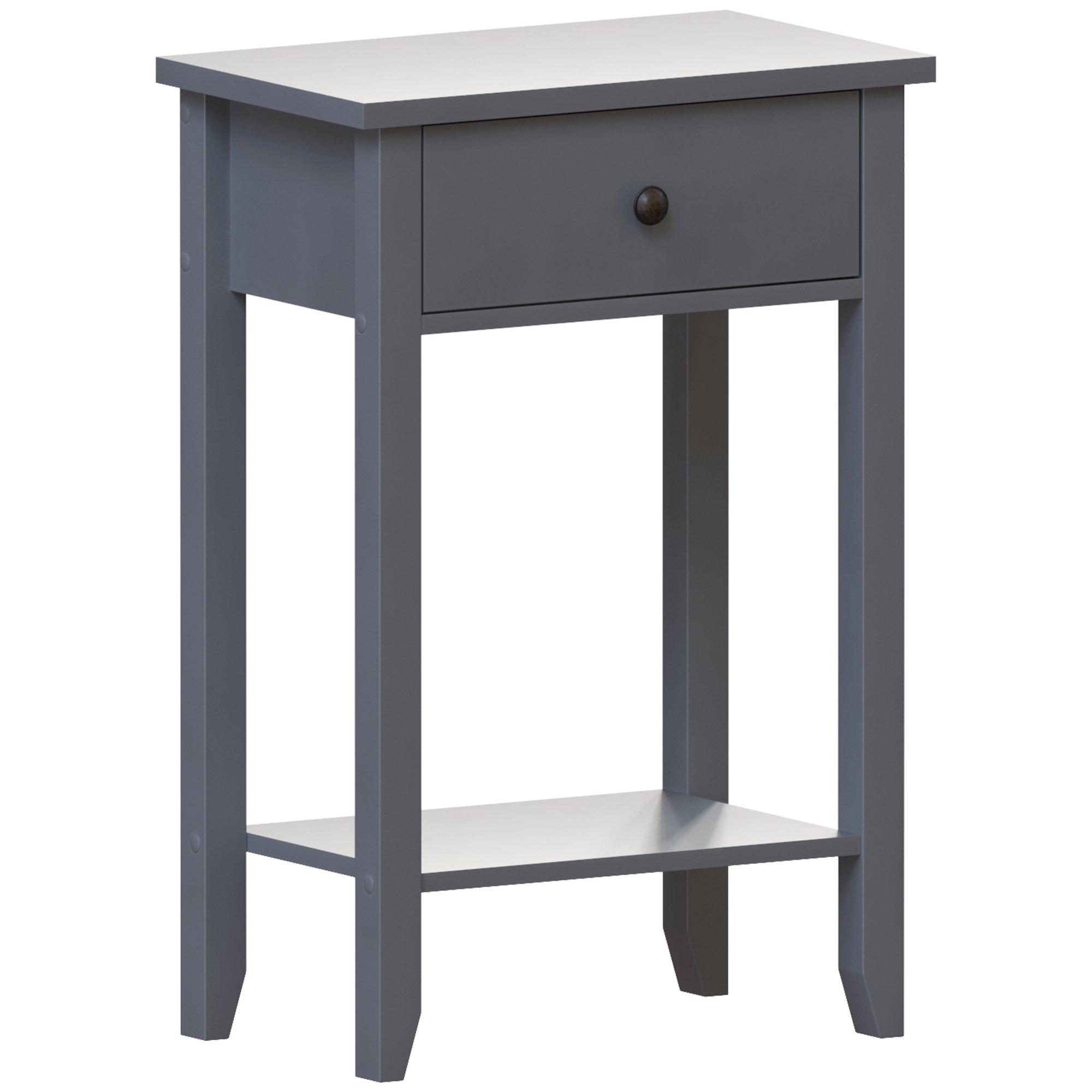 Grey - Lassic - Vida Designs Windsor 1 Drawer Console Table - 9