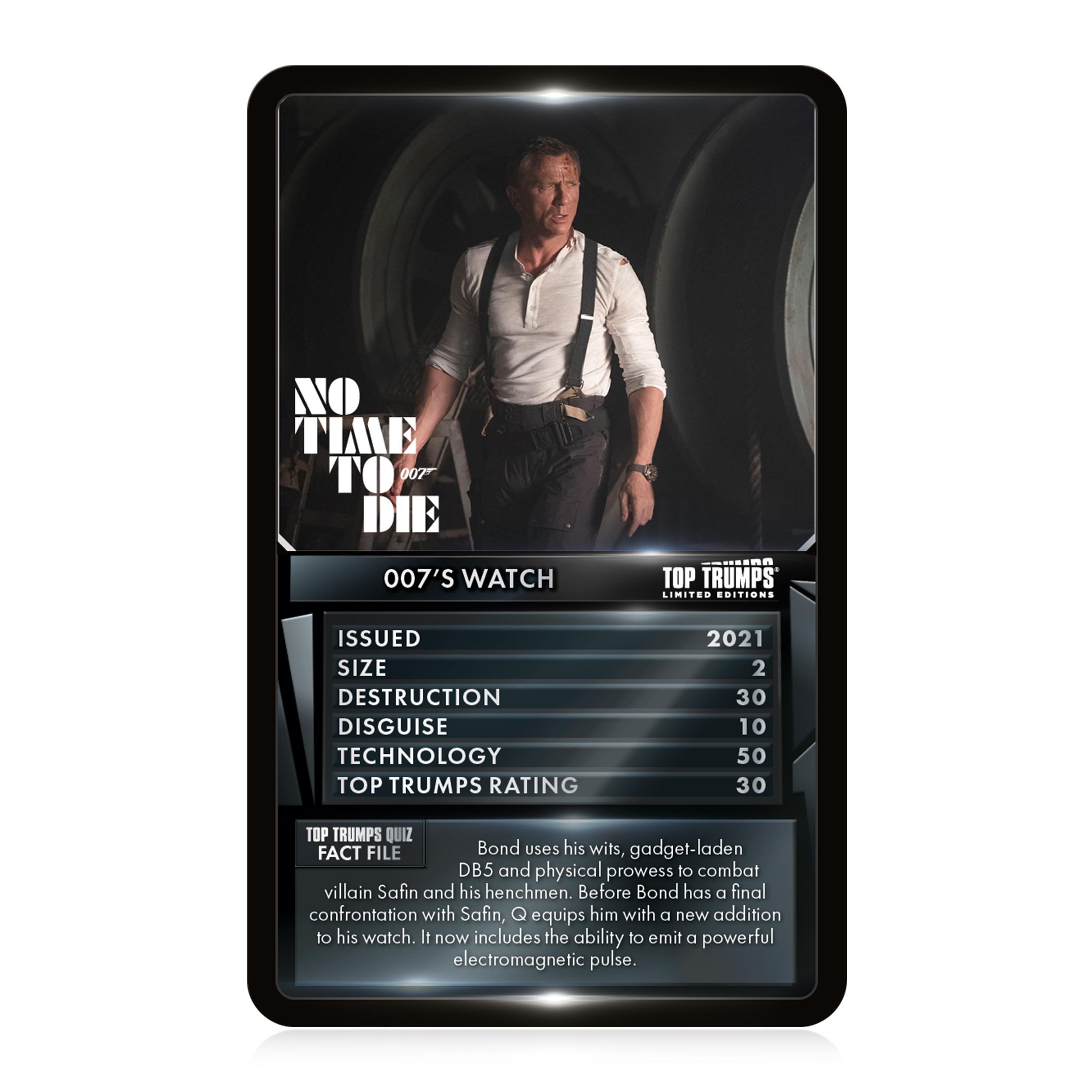 Merchandise - James Bond - Gadgets and Vehicles Top Trumps - 5