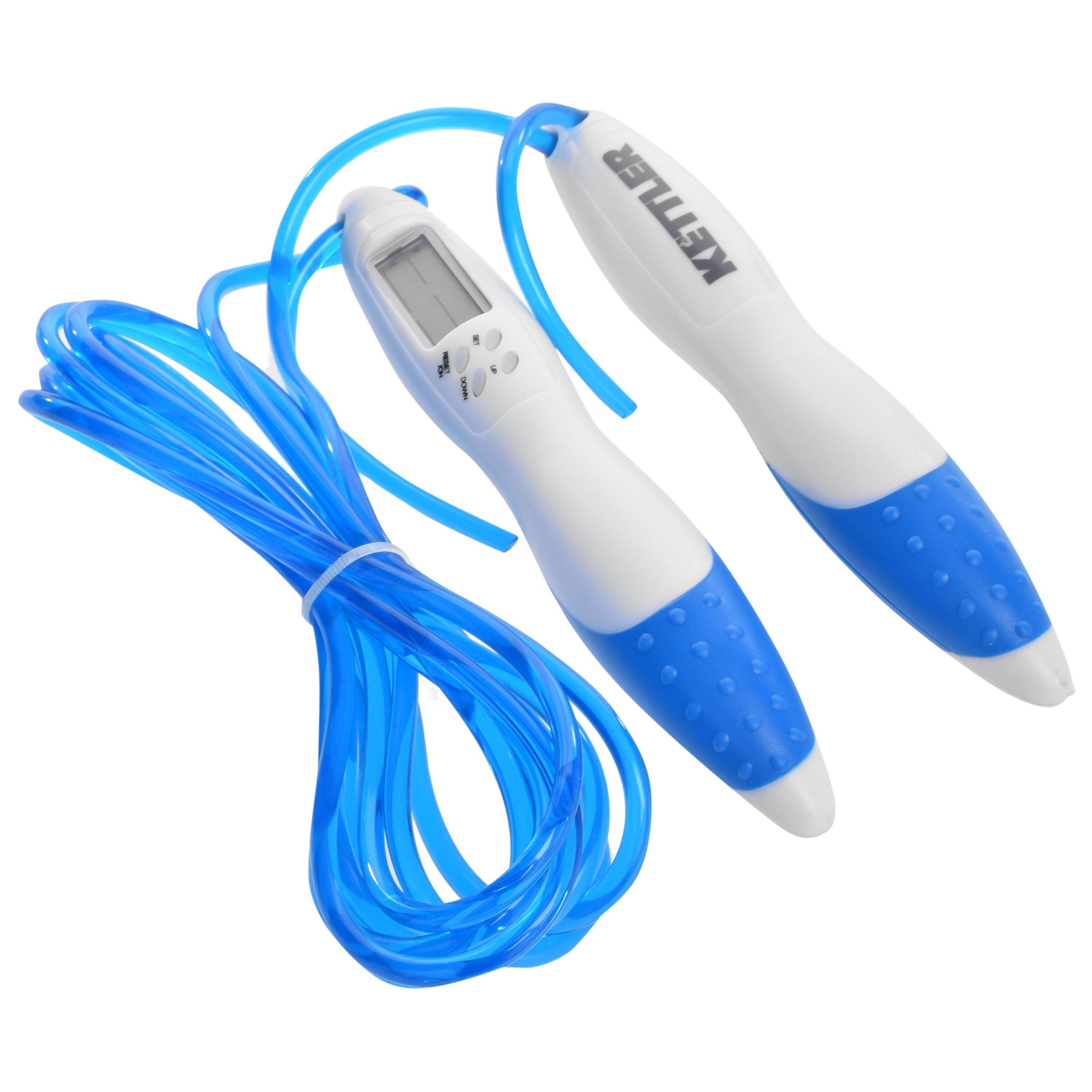 Blue - Kettler - Unisex Digital Skipping Rope