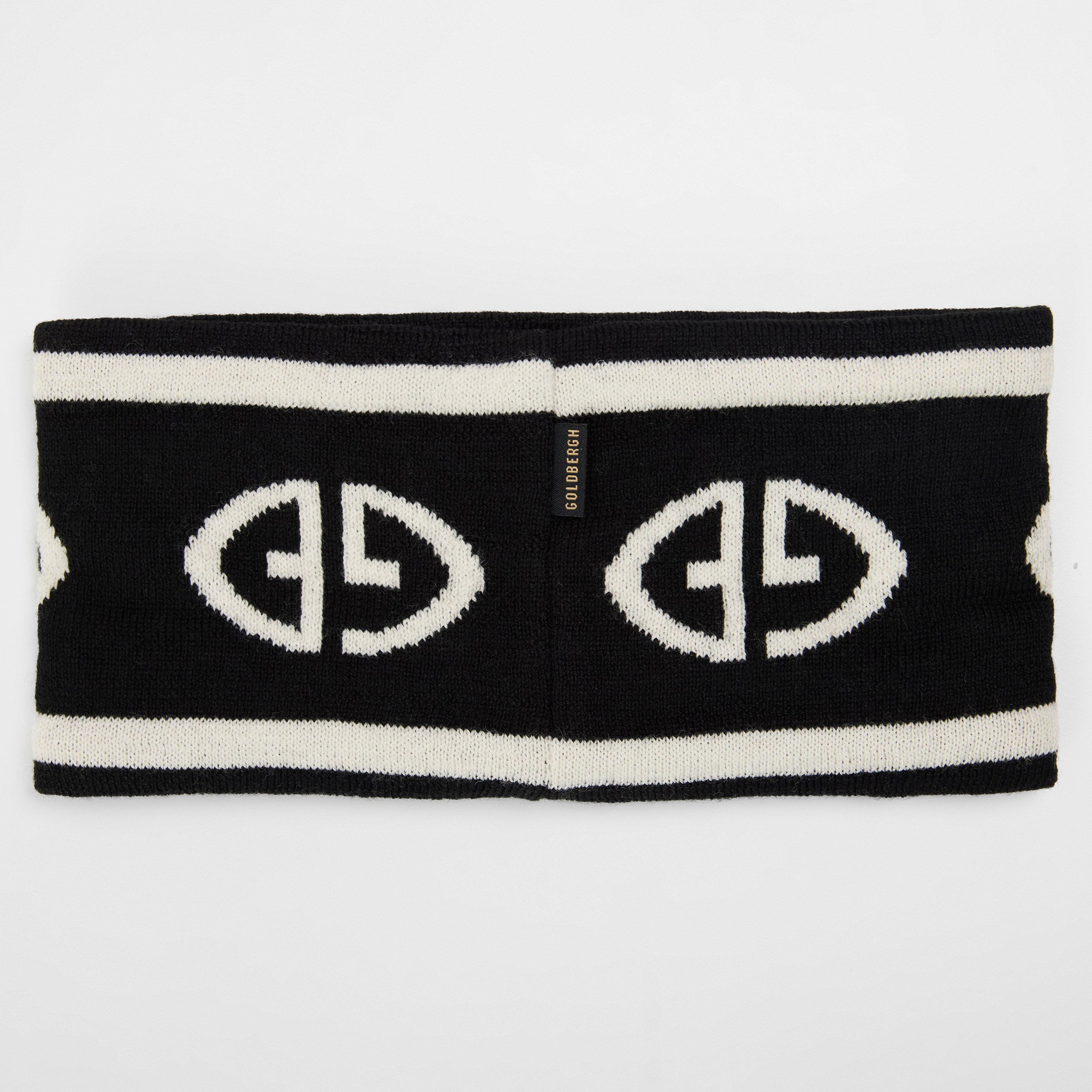 Black / Cream - Goldbergh - Gold Tiara Headband Ld52 - 2
