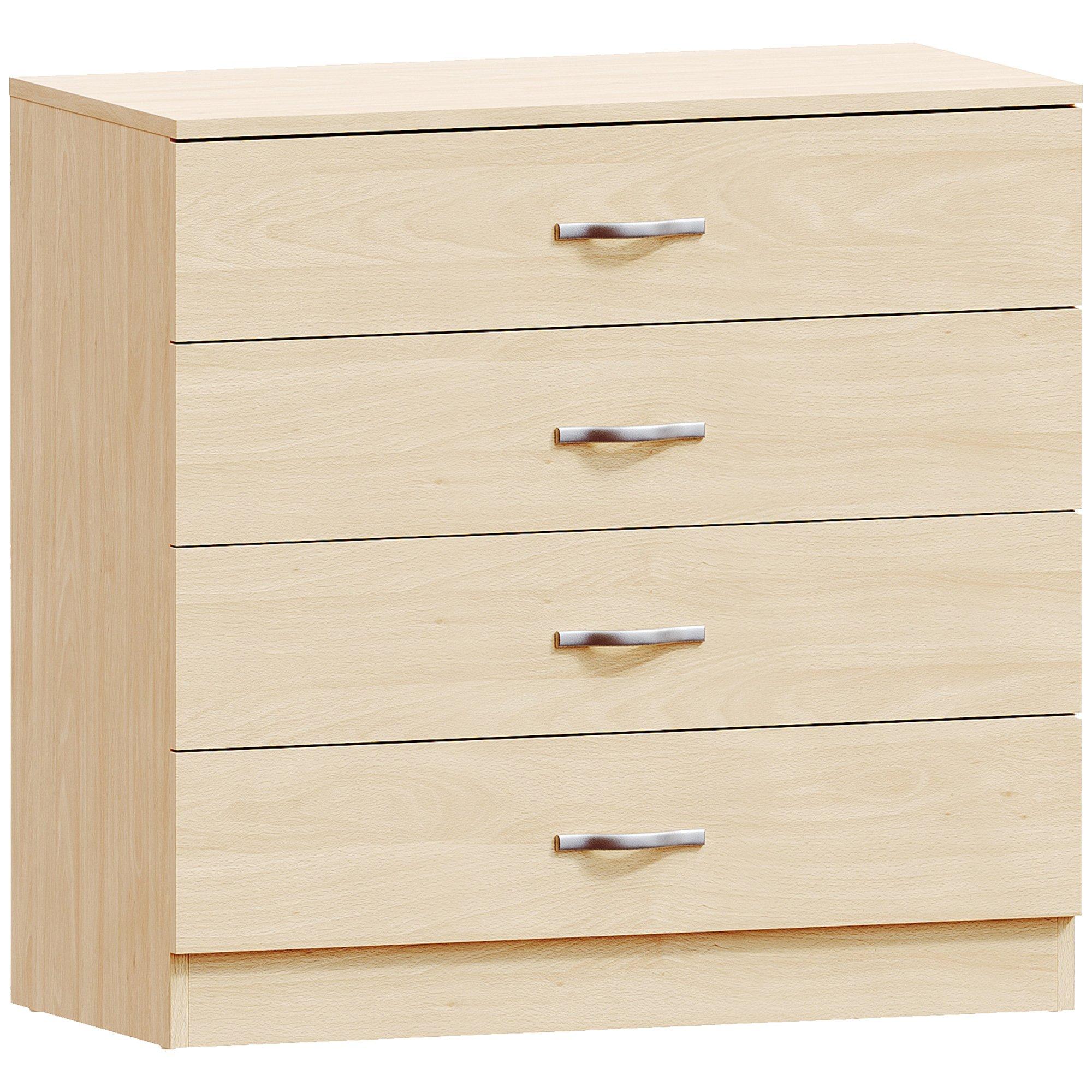 Pine - Lassic - Vida Designs Riano 4 Drawer Chest - 8