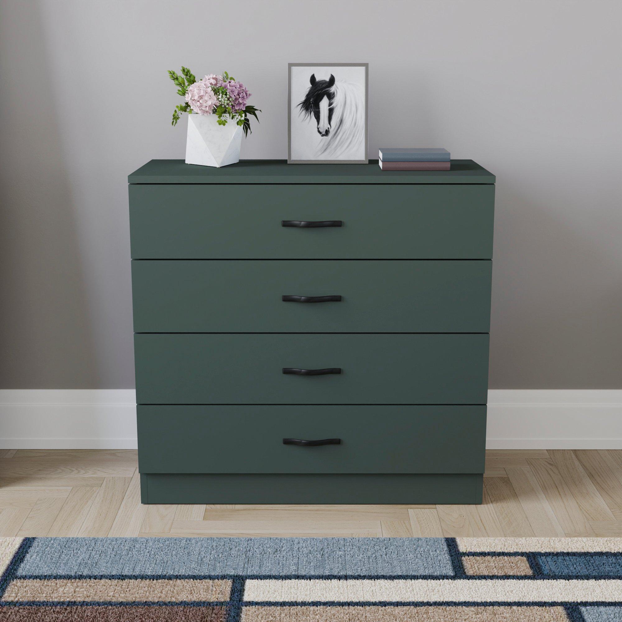 Jasper Green - Lassic - Vida Designs Riano 4 Drawer Chest - 3