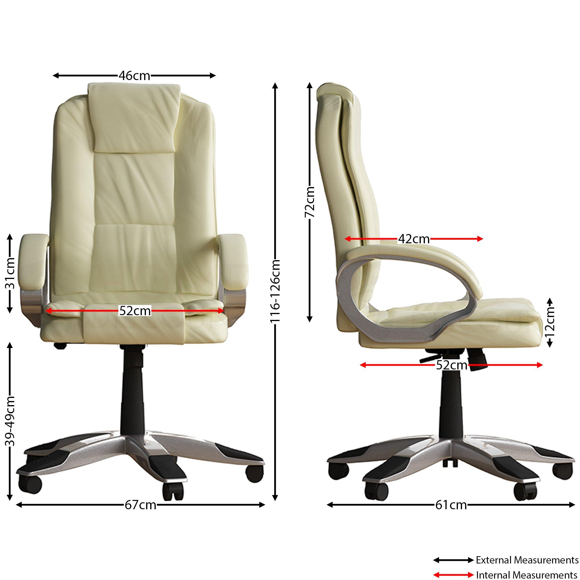 Cream - Lassic - Vida Designs Charlton Office Chair UKFR - 2