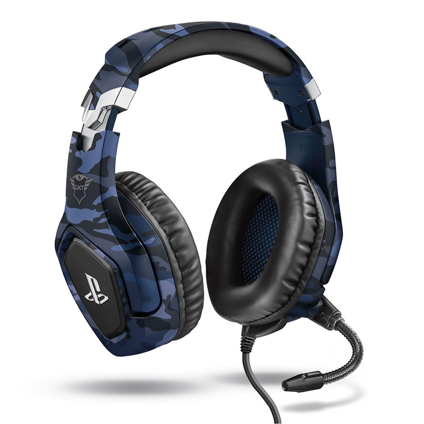 Multi Format An - Trust - GXT 488 Forze-B PS4 Headset Blue - 1