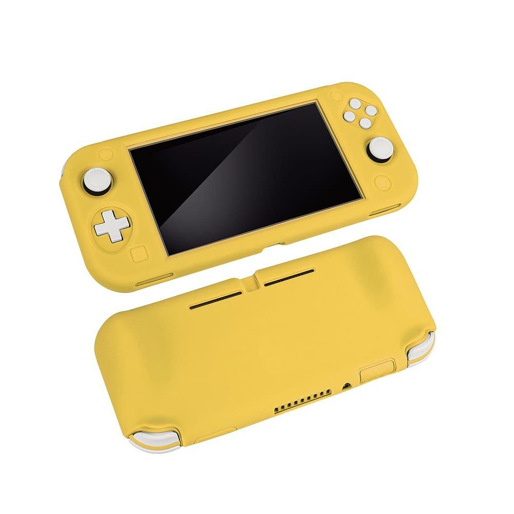 Nintendo Switch - GAMEware - Switch Lite Silicone Grip Case (Yellow) - 3