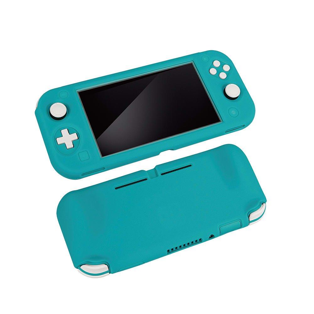 Nintendo Switch - GAMEware - Switch Lite Silicone Grip Case Turquoise - 3