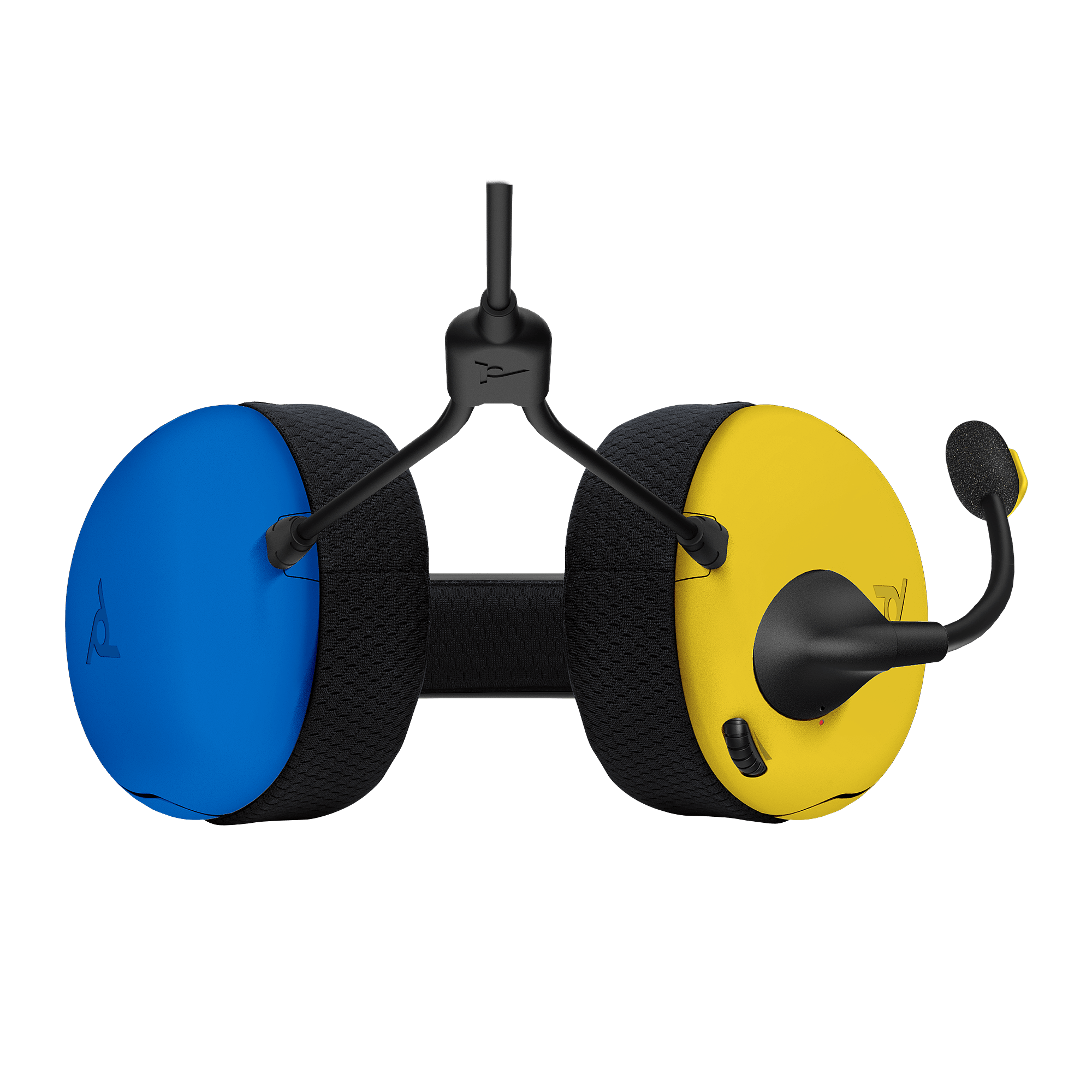 Nintendo Switch - PDP - Switch LVL40 Wildcat Yellow/Blue Wired Headset - 2