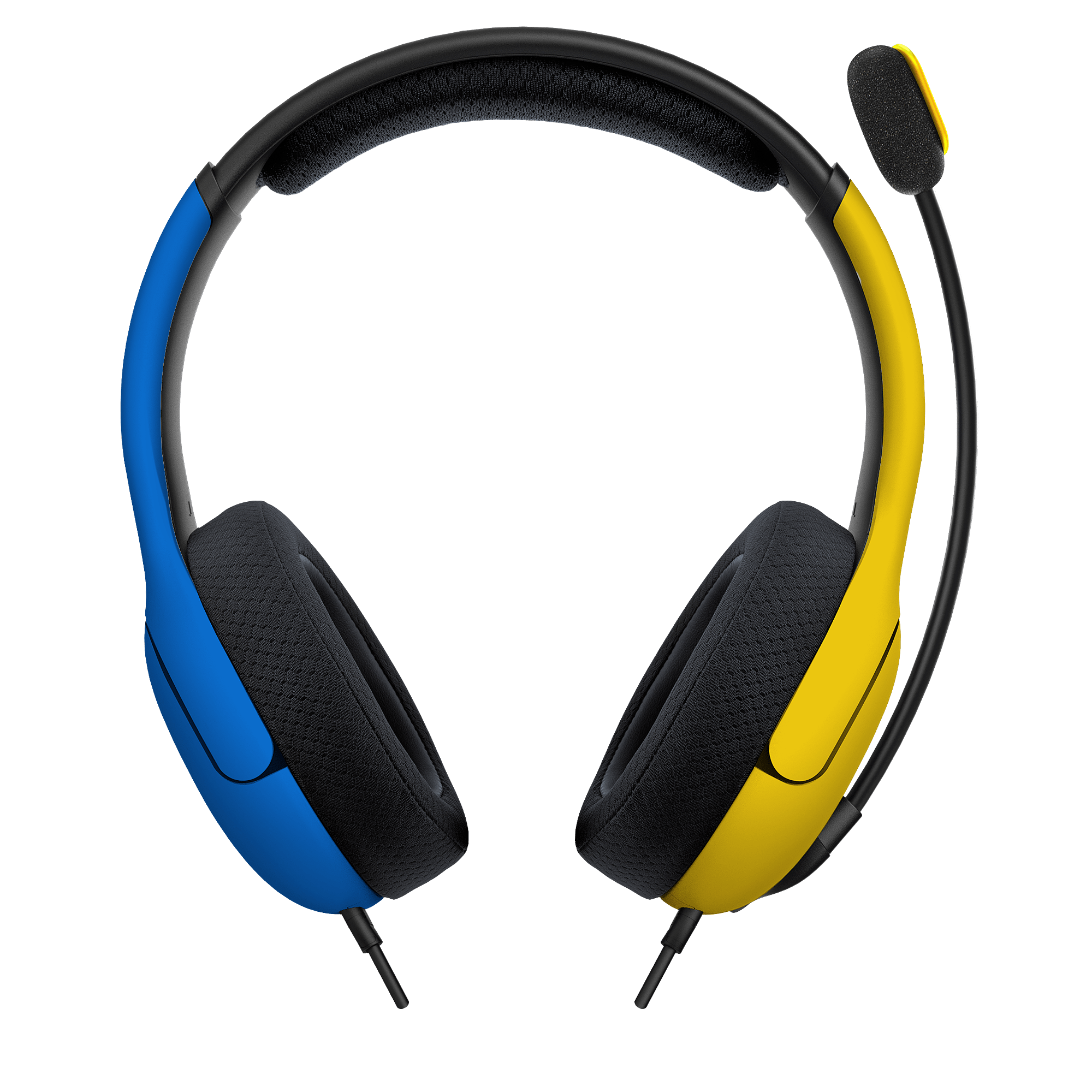 Nintendo Switch - PDP - Switch LVL40 Wildcat Yellow/Blue Wired Headset - 6
