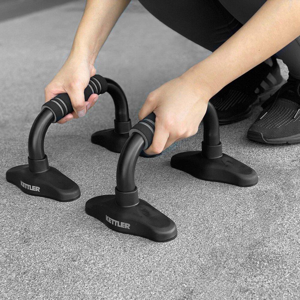 Black/Grey - Kettler - Press Up Bar - 3