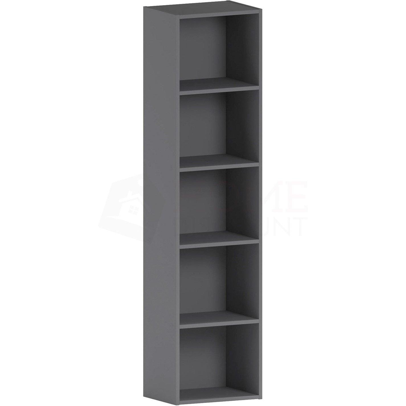 Grey - Lassic - Vida Designs Oxford 5 Tier Cube Bookcase - 8