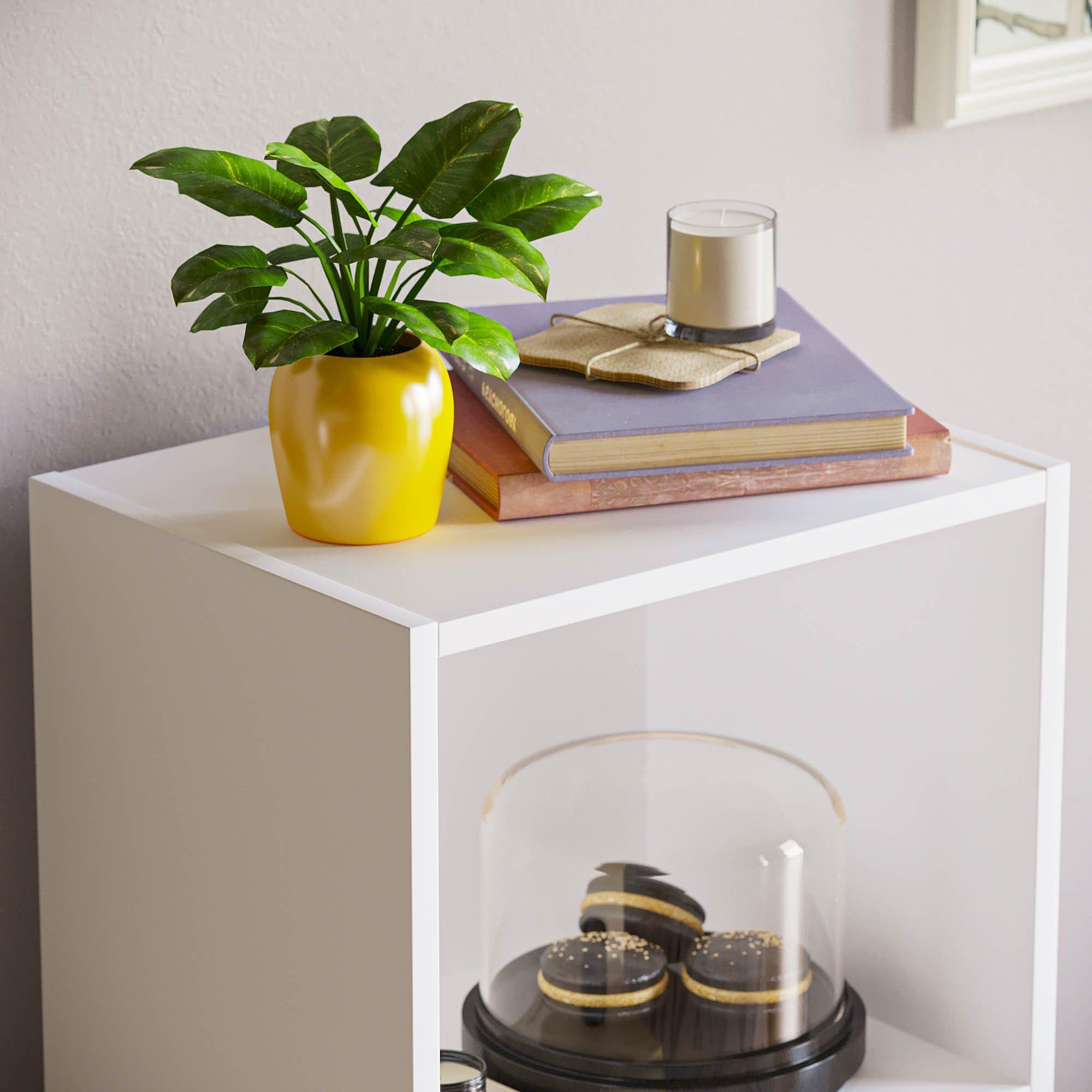 White - Lassic - Vida Designs Oxford 3 Tier Cube Bookcase - 4
